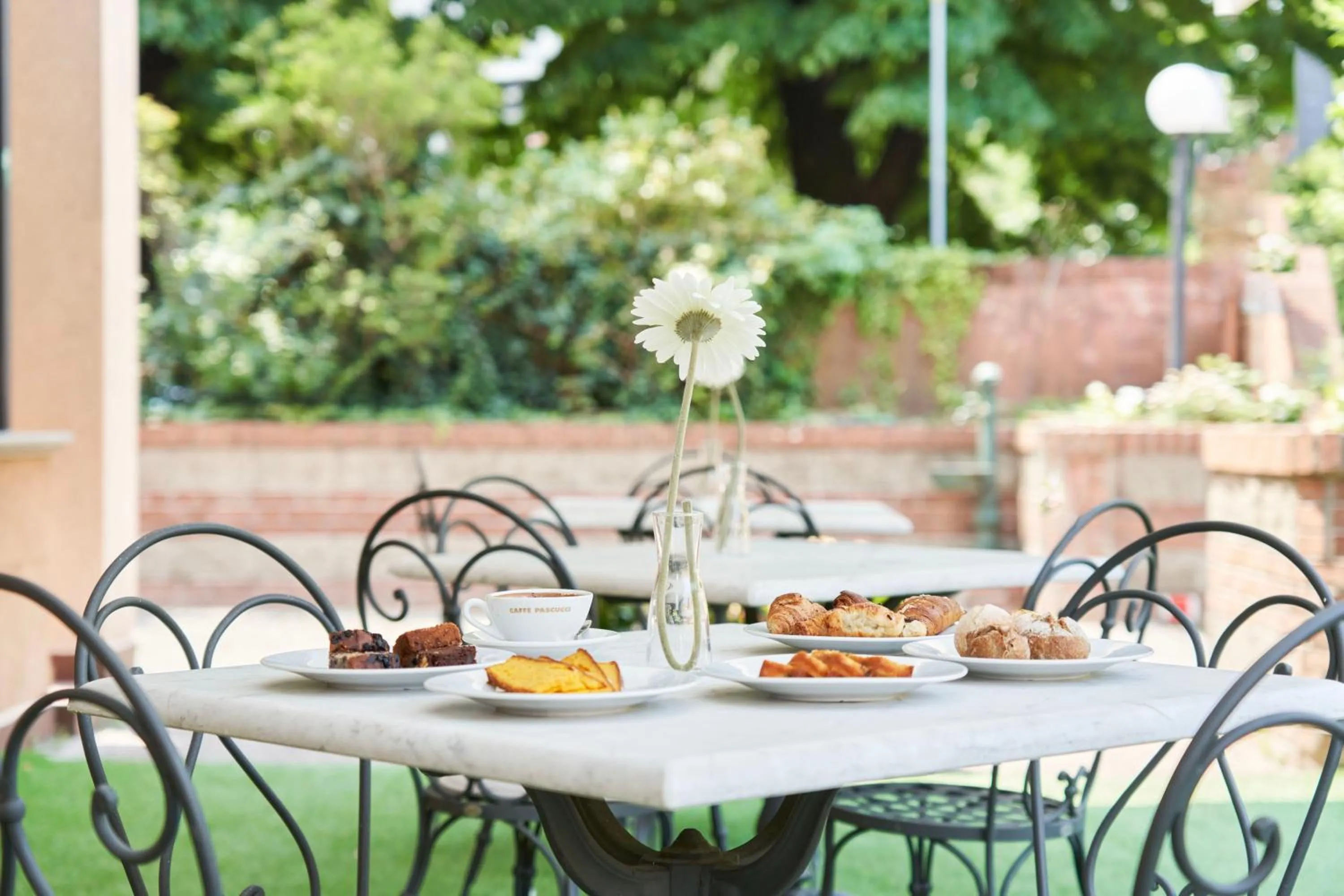 Garden in Hotel Cyrano
