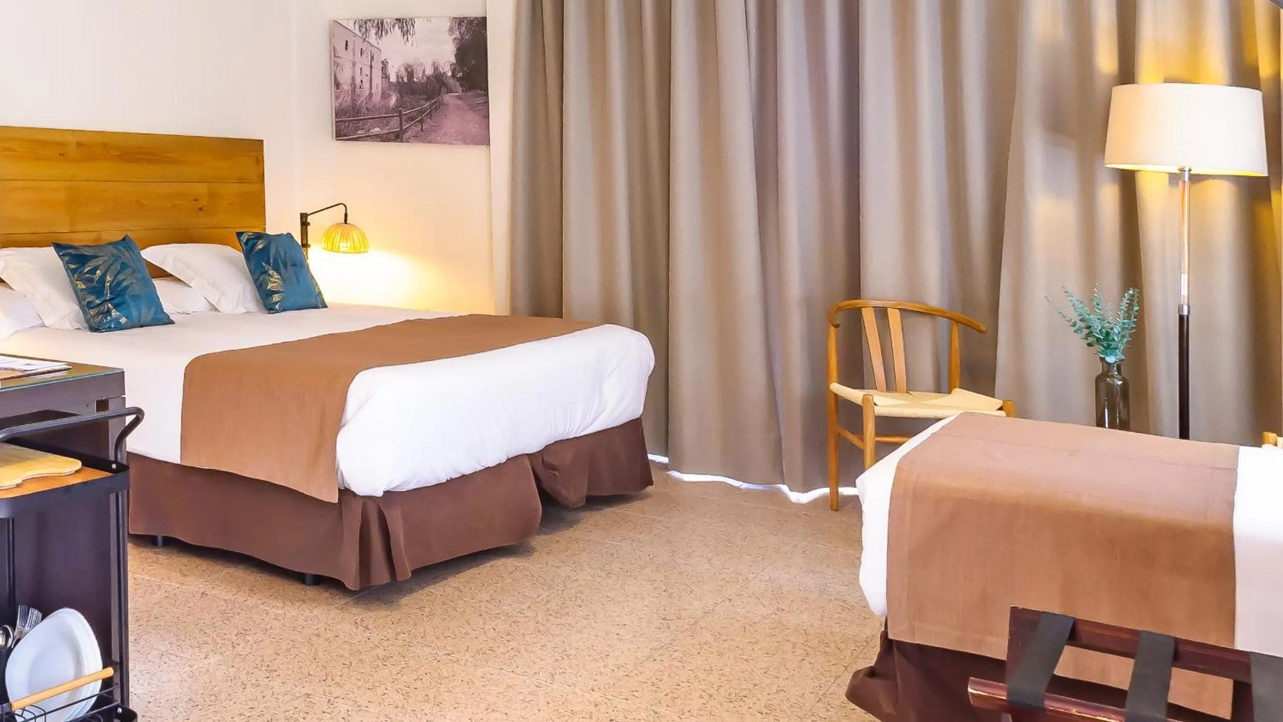 Bed in Hotel Eden Mar