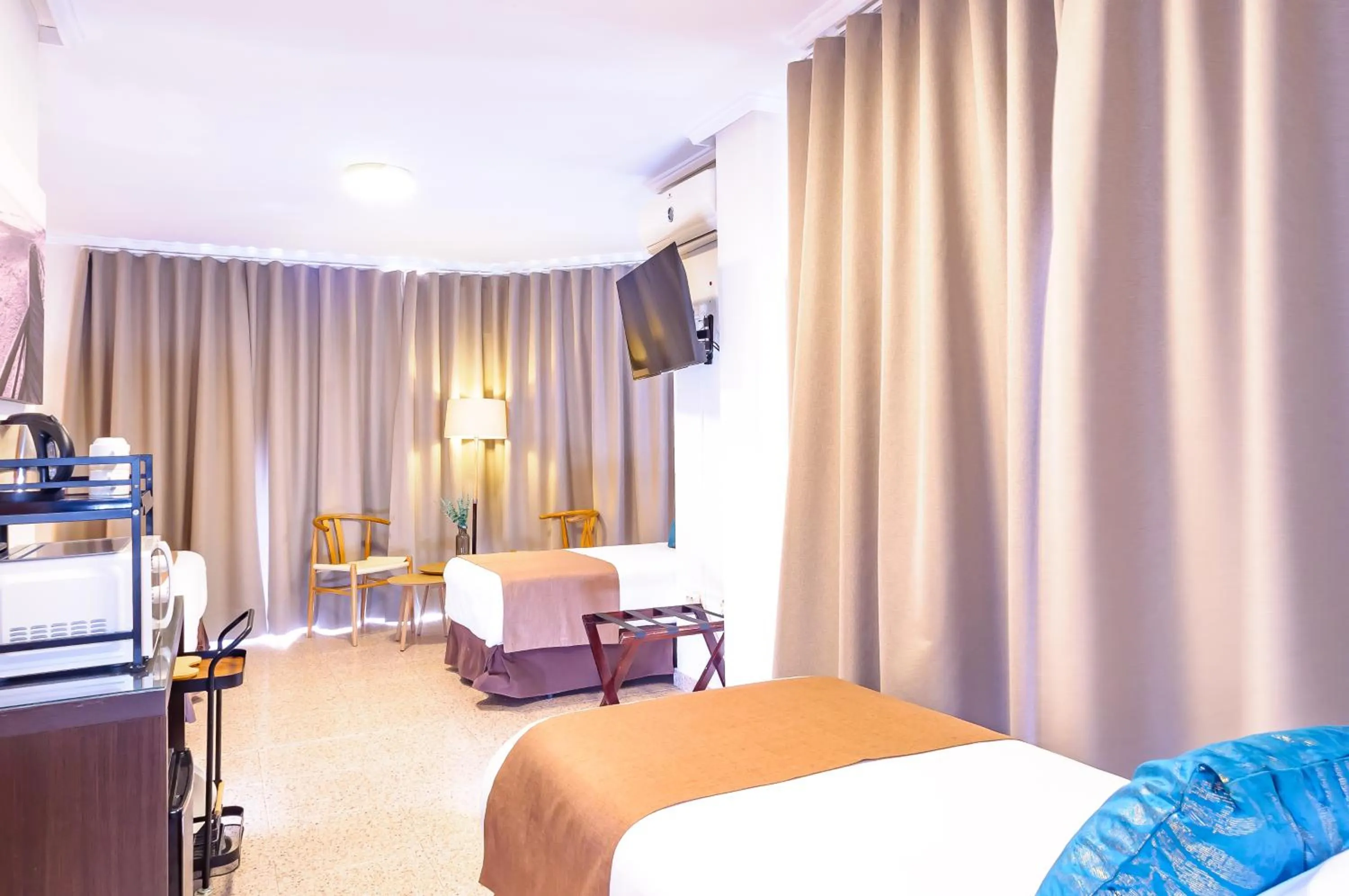 Bed in Hotel Eden Mar