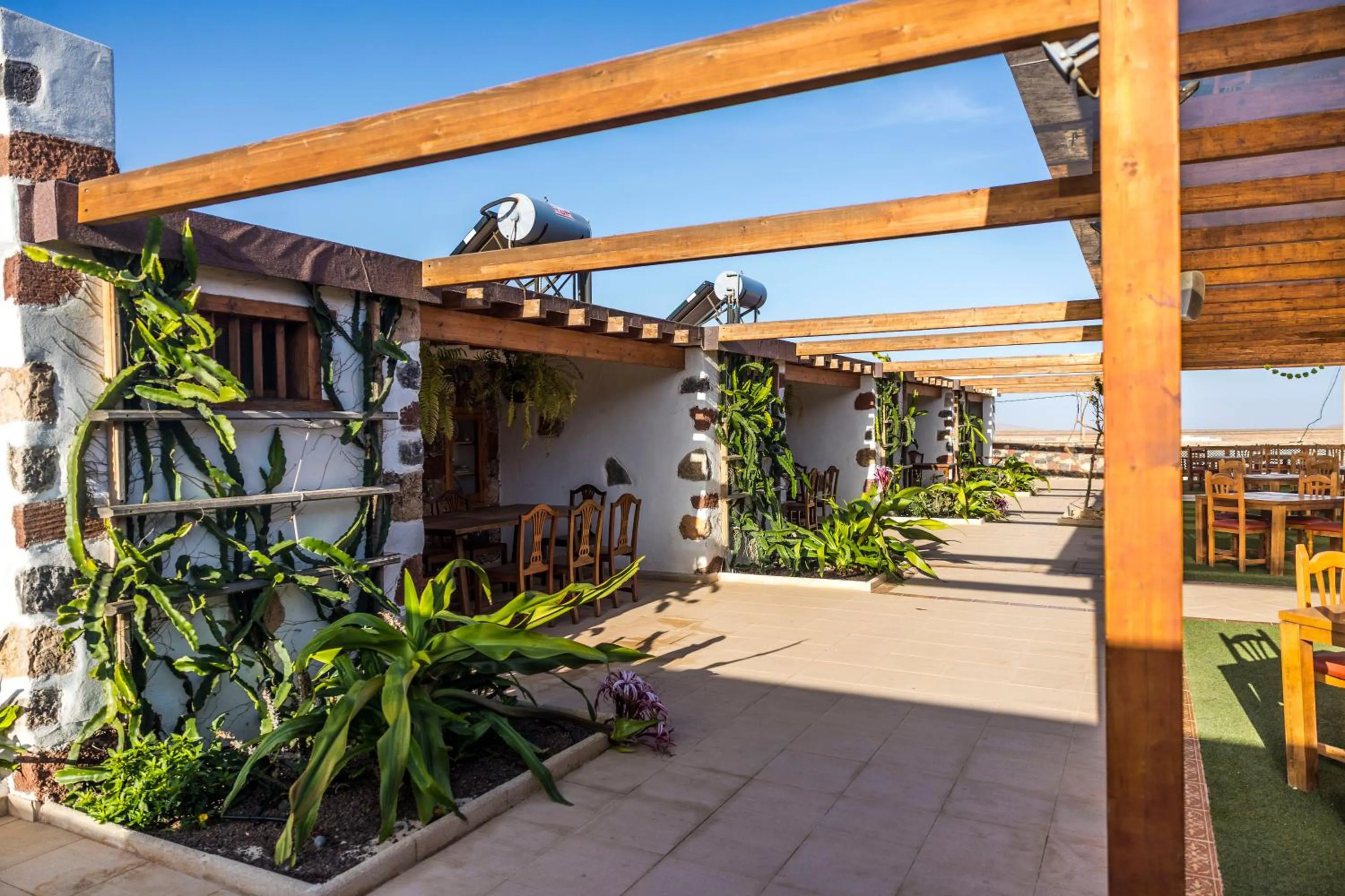 Patio in Hotel Rural Rosario Martin