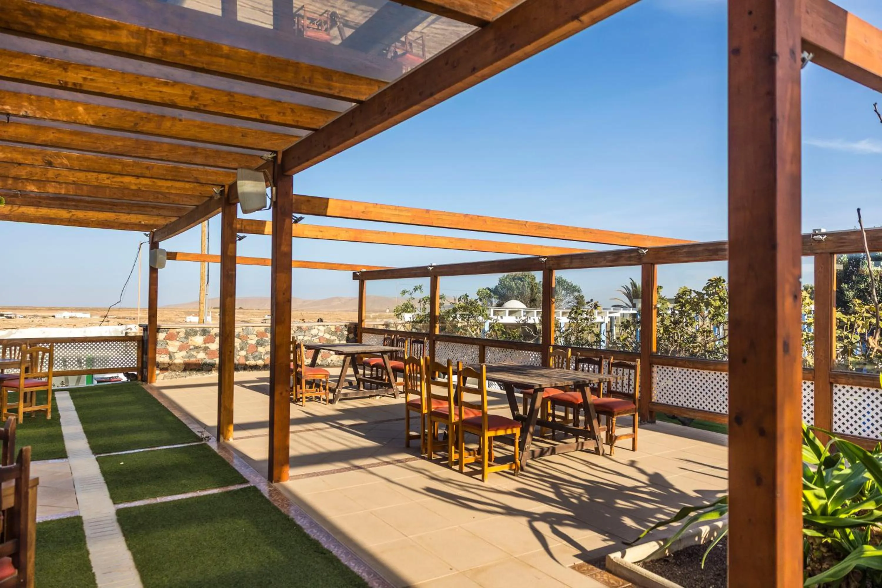 Patio in Hotel Rural Rosario Martin