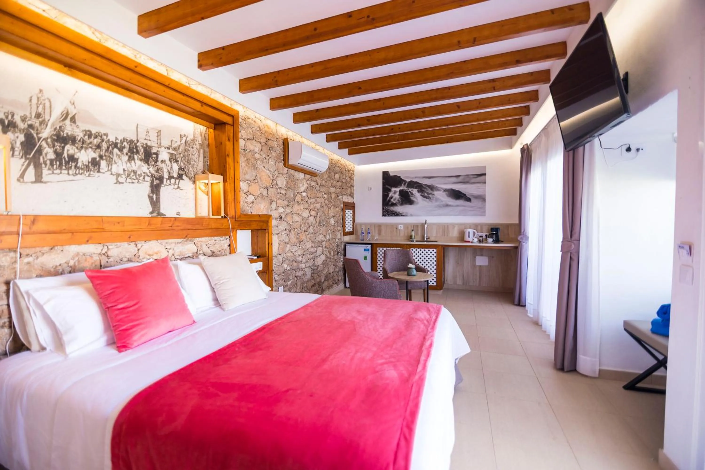 Bed in Hotel Rural Rosario Martin