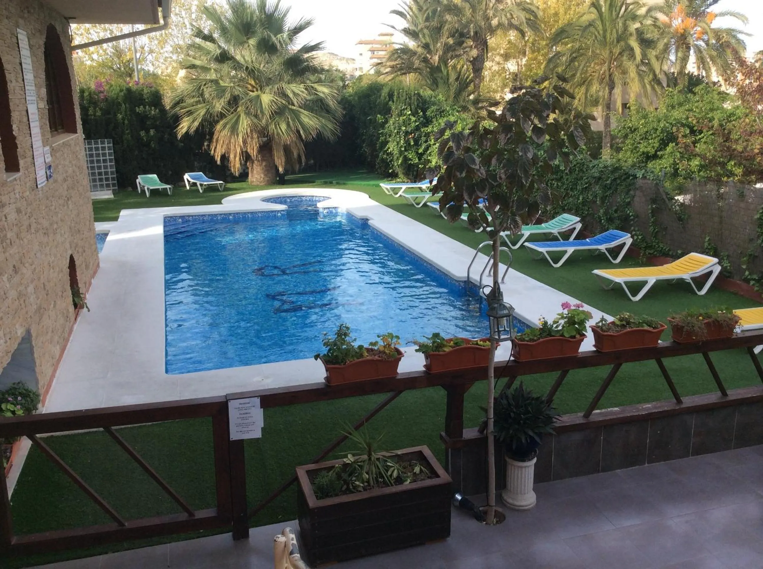 View (from property/room) in Hostal Mont Royal