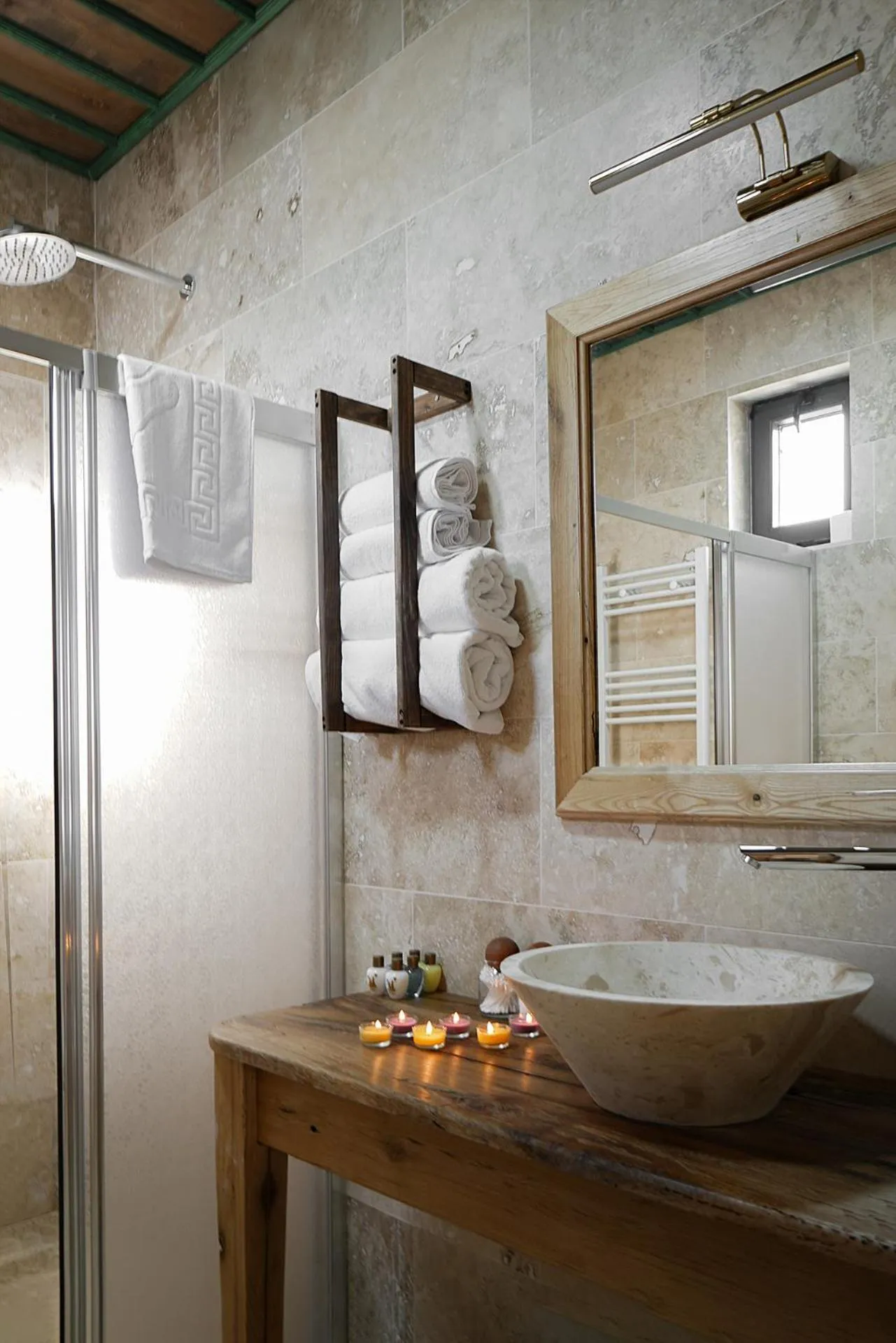 Bathroom in Serene Premium Stone House
