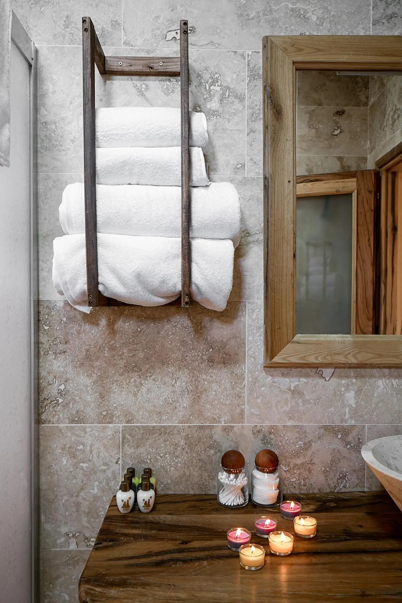 Bathroom in Serene Premium Stone House
