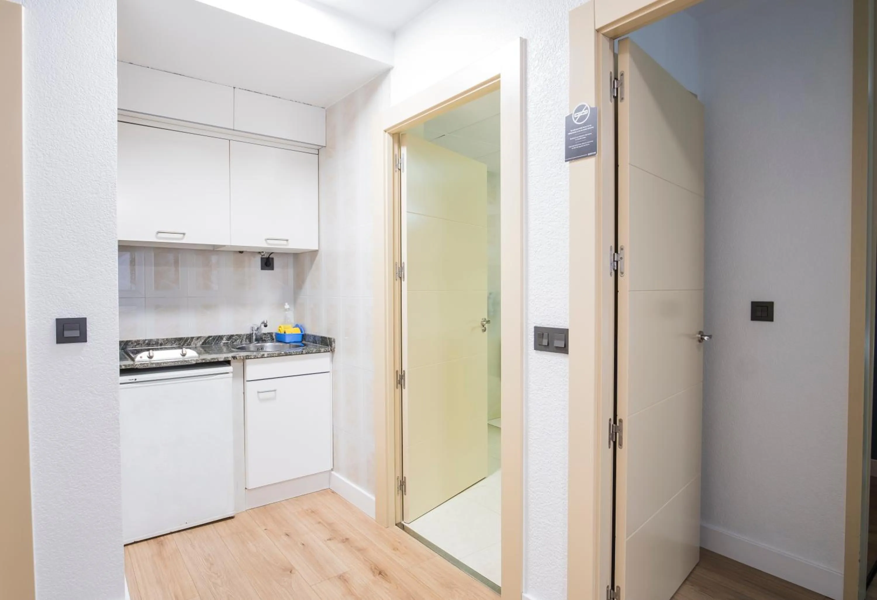 Kitchen or kitchenette in Alda Don Carlos