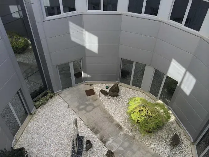 Patio in Blu Hotel Pamplona