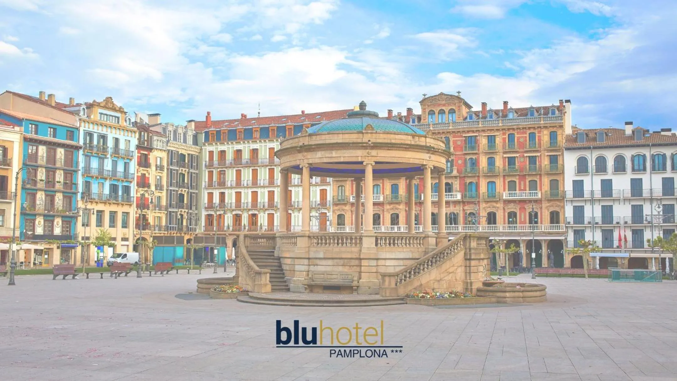 Location in Blu Hotel Pamplona