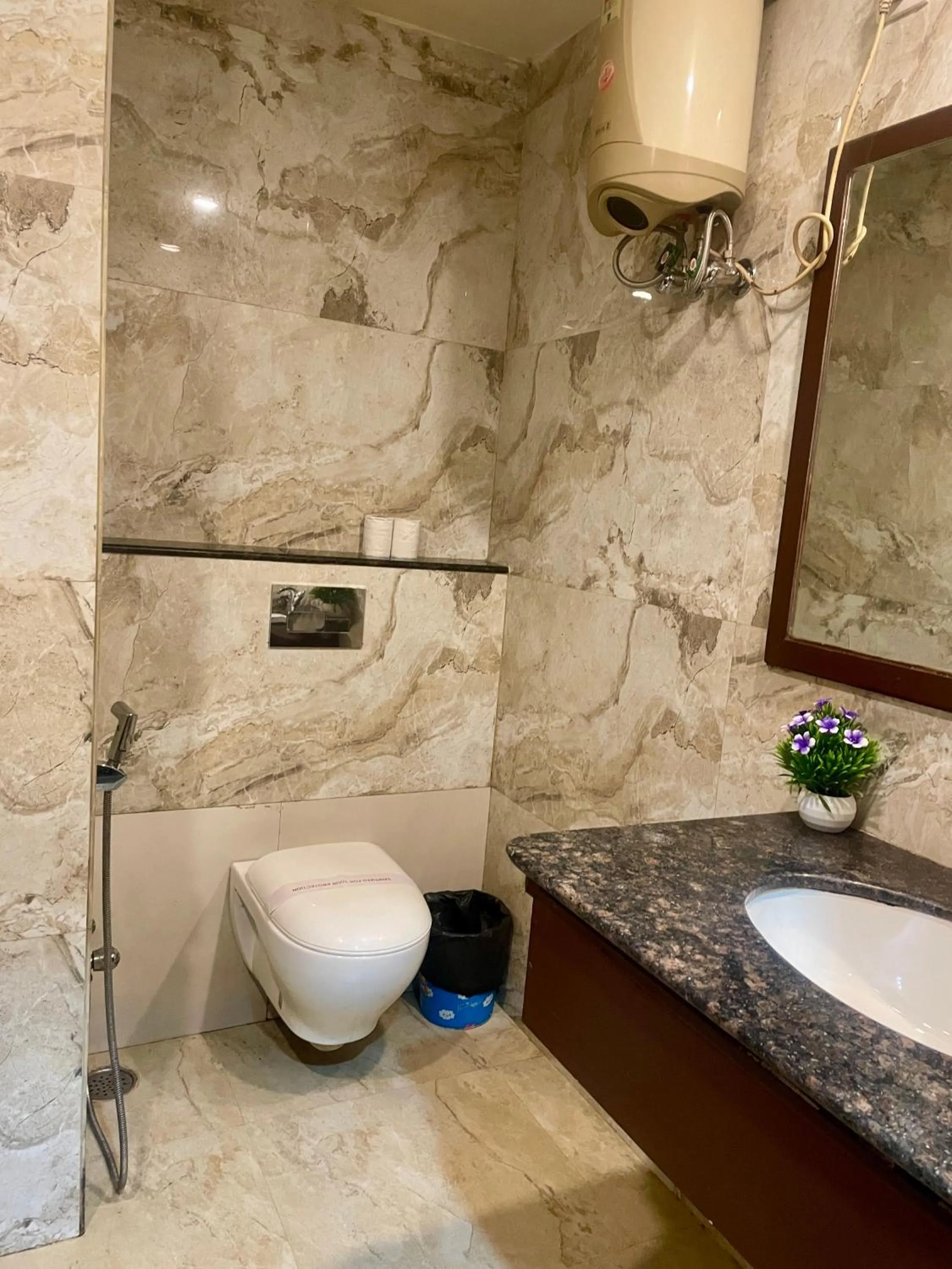 Bathroom in Hotel Tourist Inn By Sagar