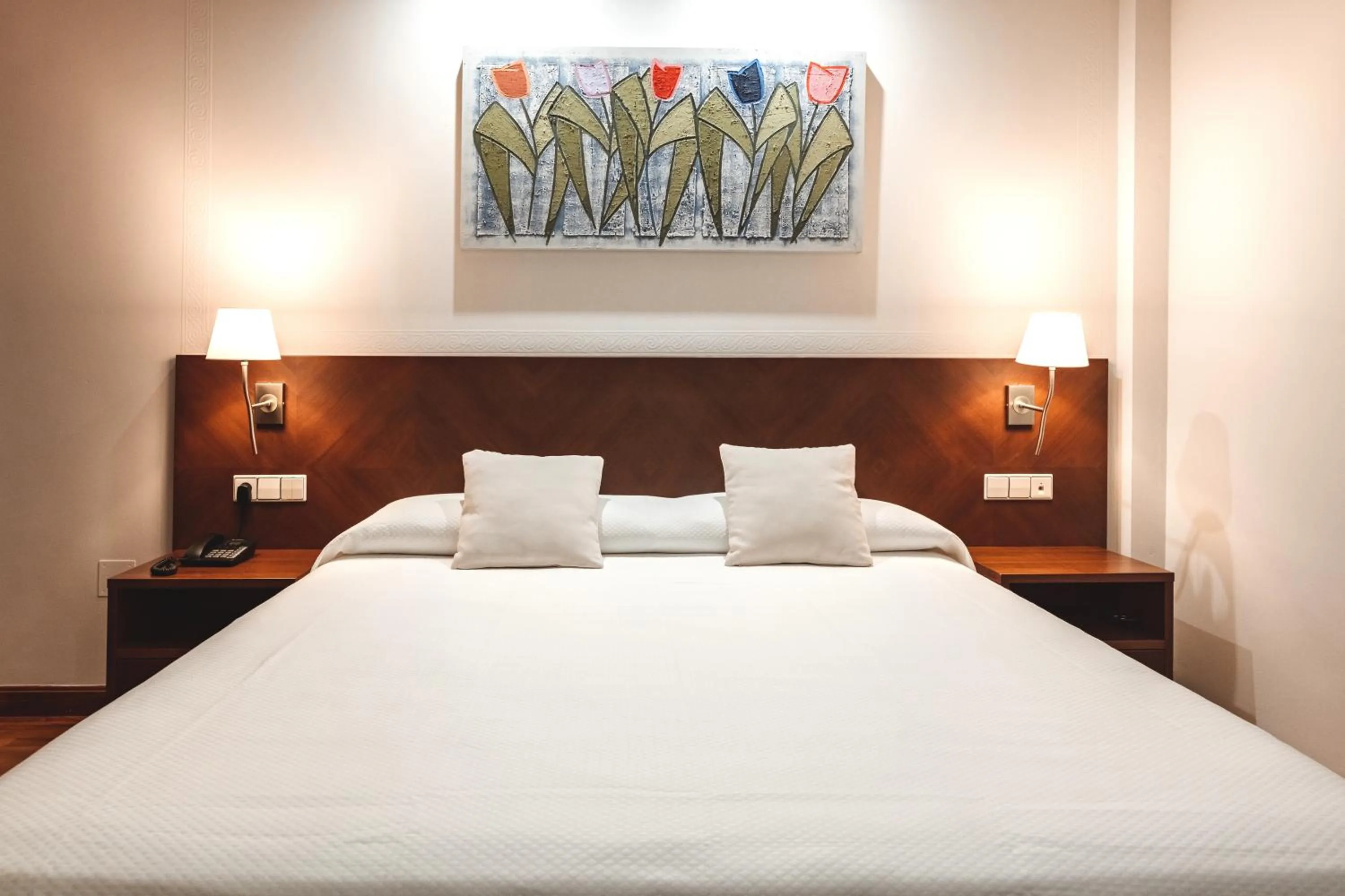 Bed in Hotel Las Gaviotas