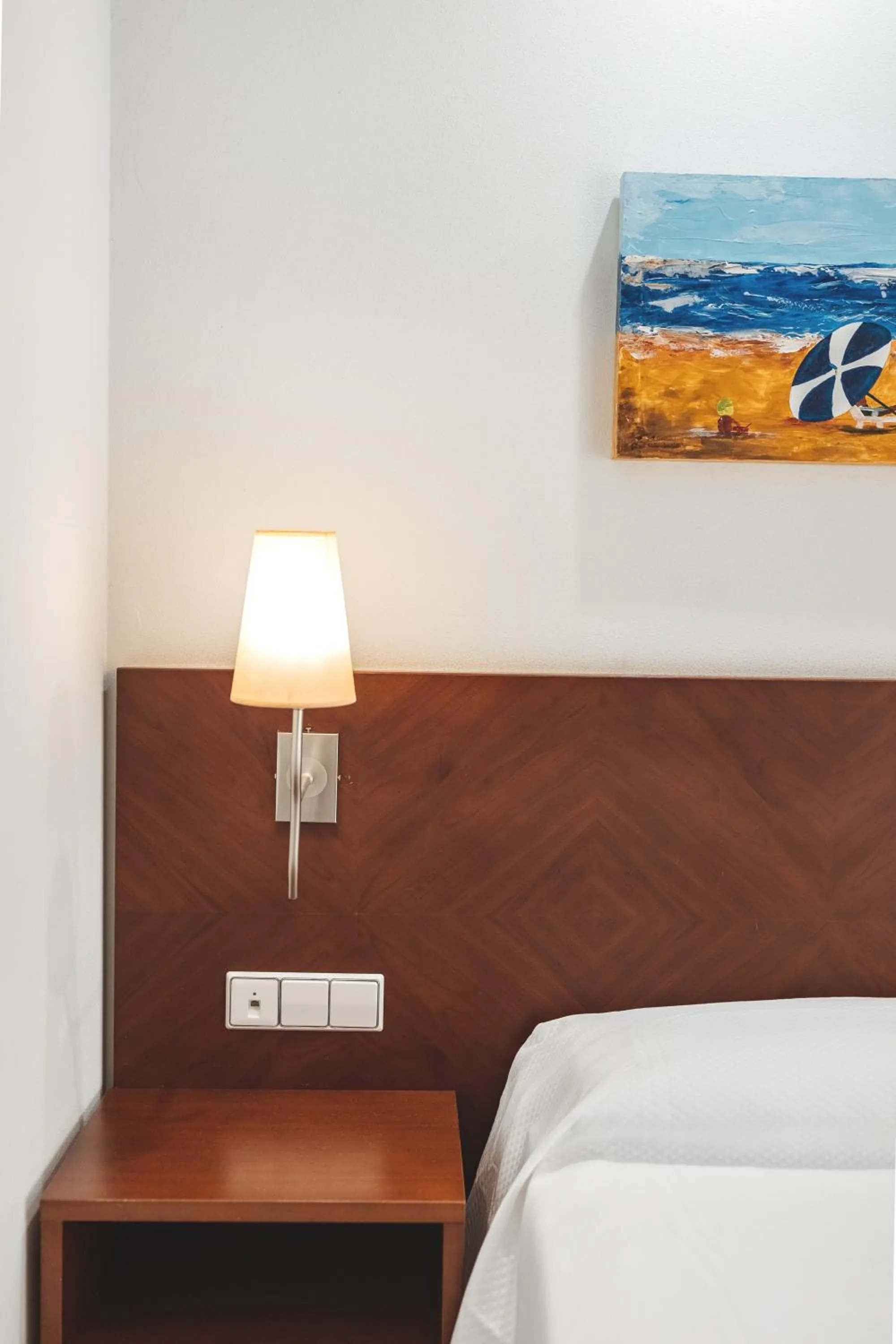 Bed in Hotel Las Gaviotas