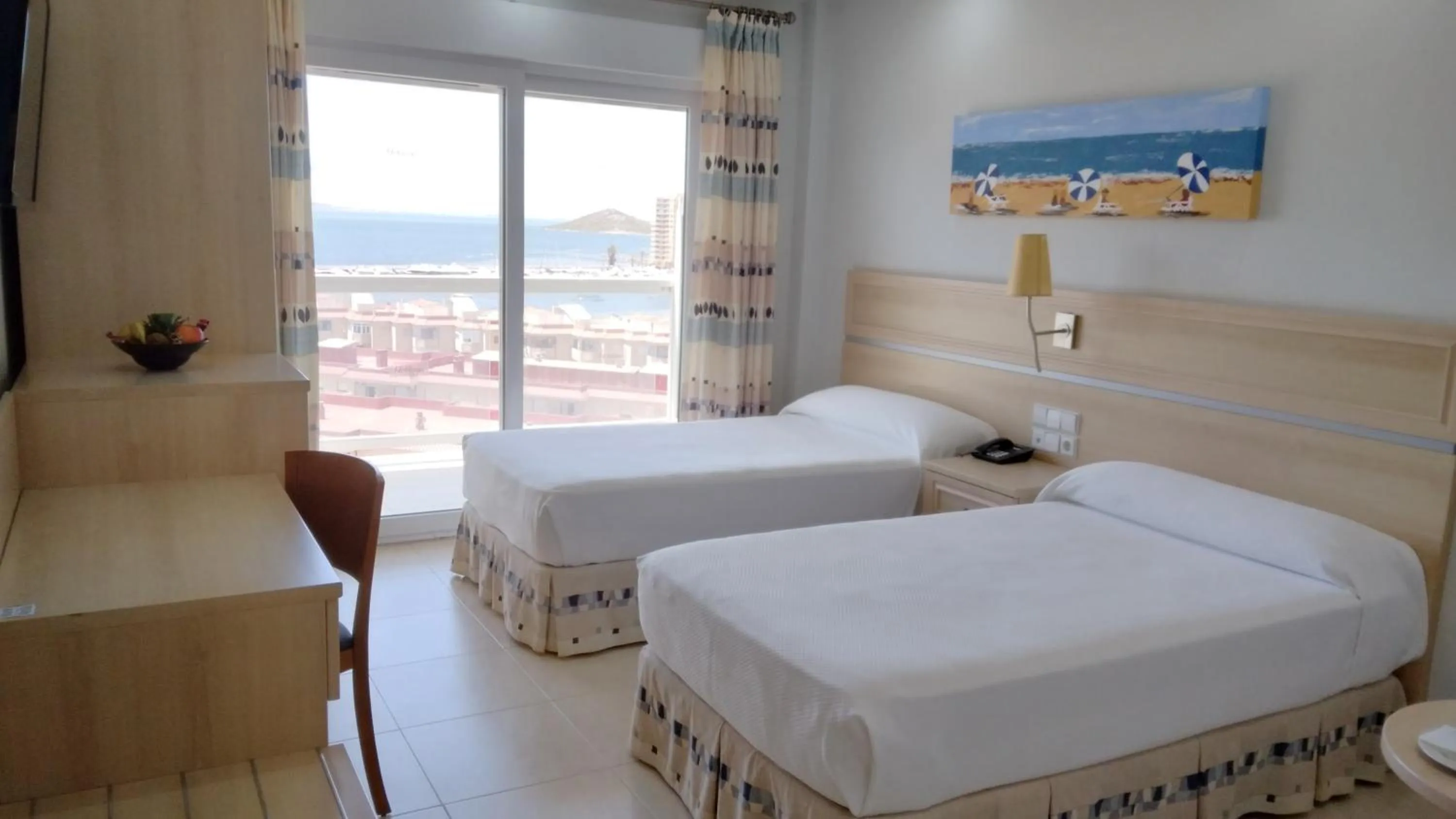 Bed in Hotel Las Gaviotas