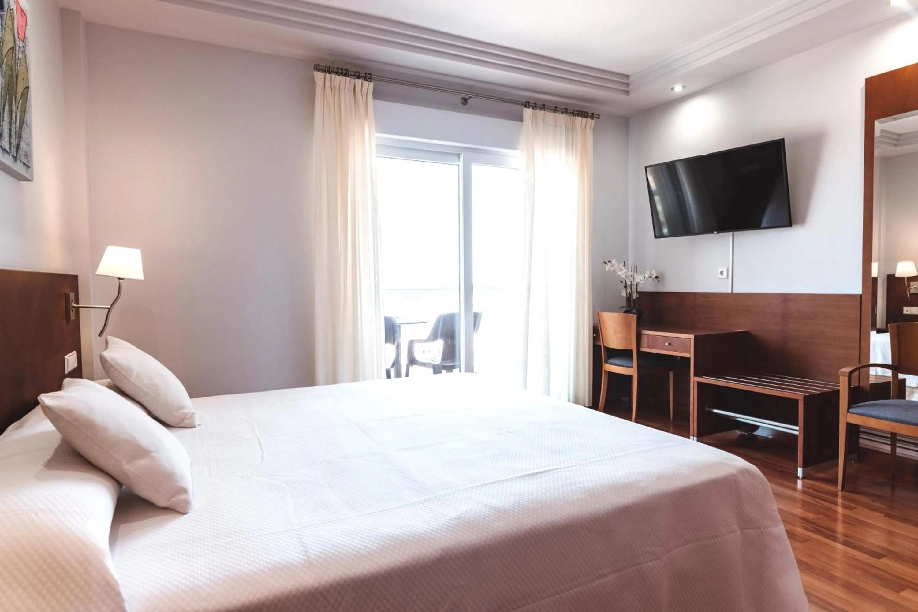 Bed in Hotel Las Gaviotas