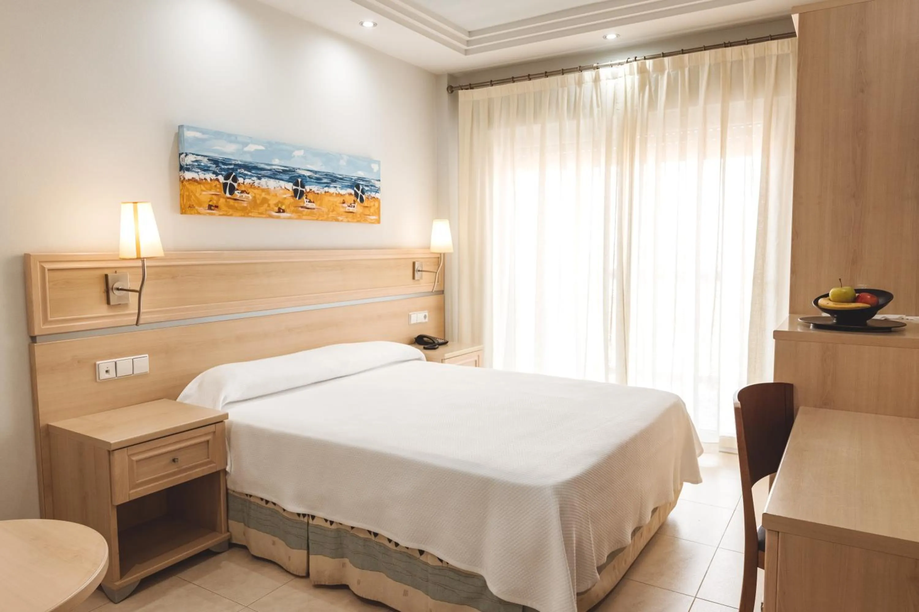 Bed in Hotel Las Gaviotas