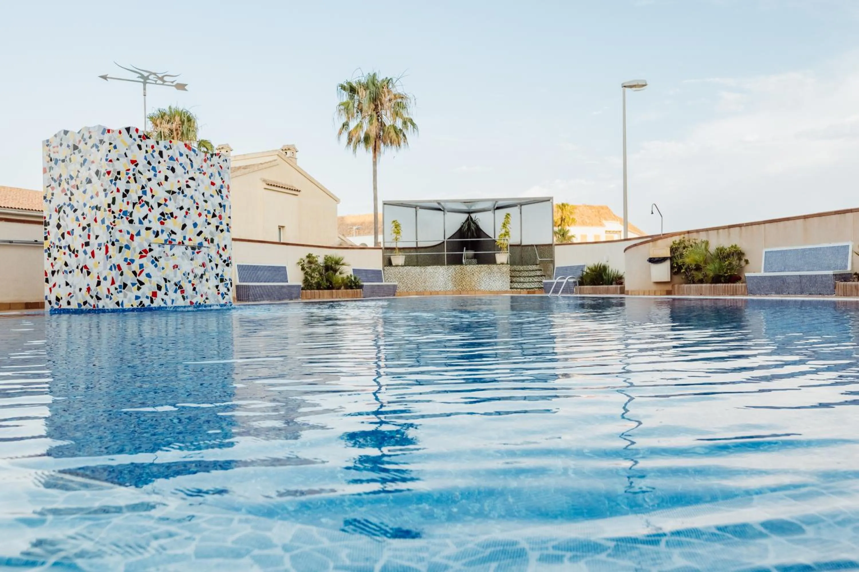 Swimming pool in Hotel Las Gaviotas