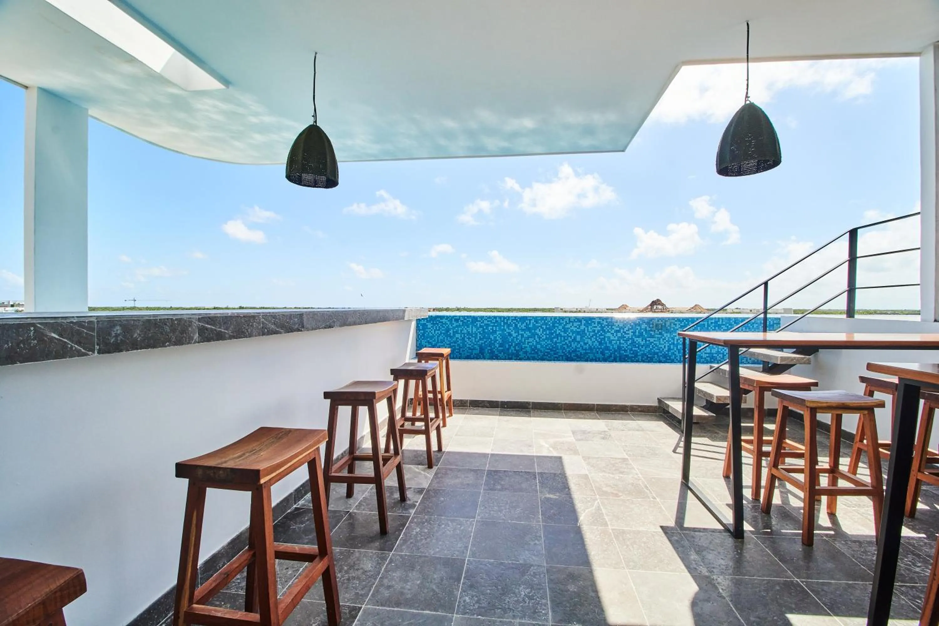 Swimming pool in Best Penthouse with Private Pool in Aldea Zama