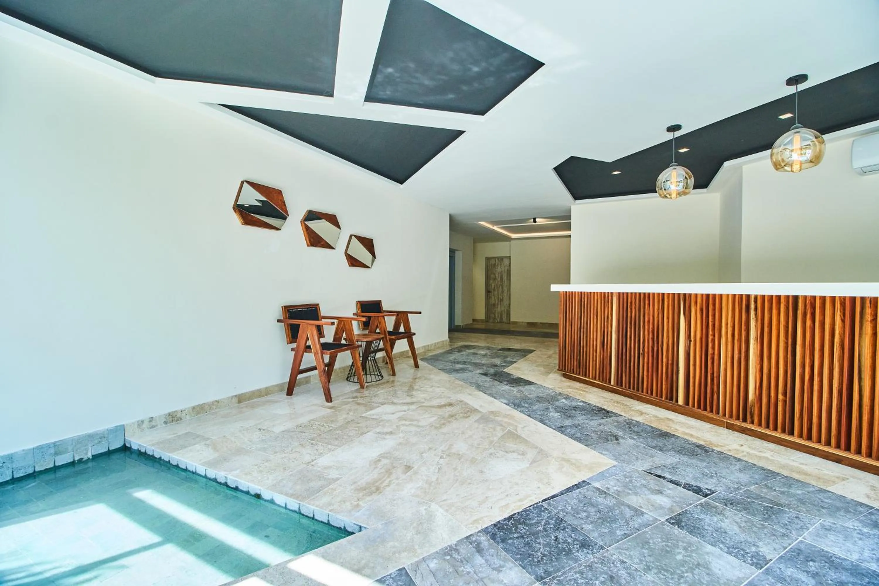 Lobby or reception in Best Penthouse with Private Pool in Aldea Zama