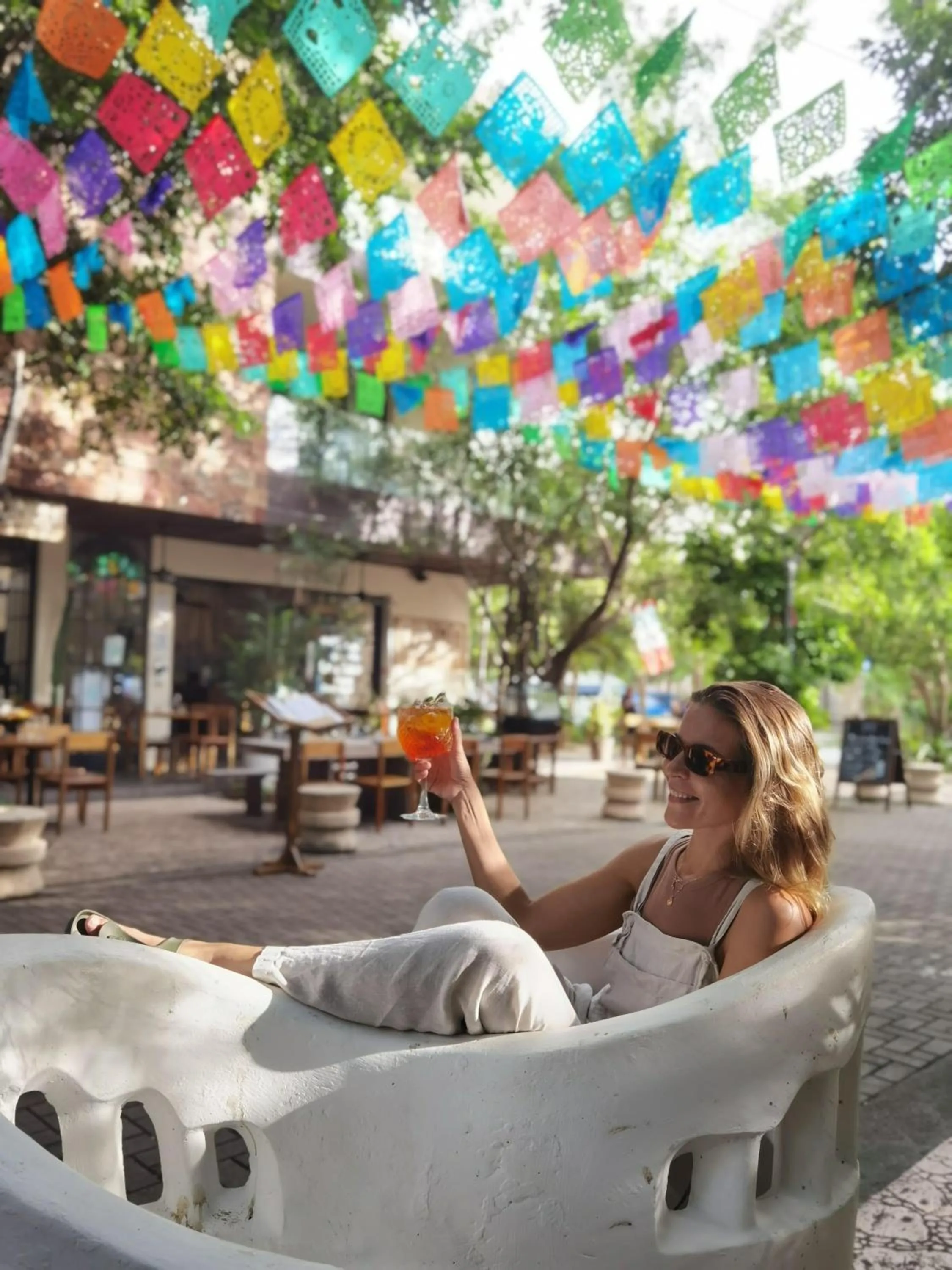 Restaurant/places to eat in Best Penthouse with Private Pool in Aldea Zama