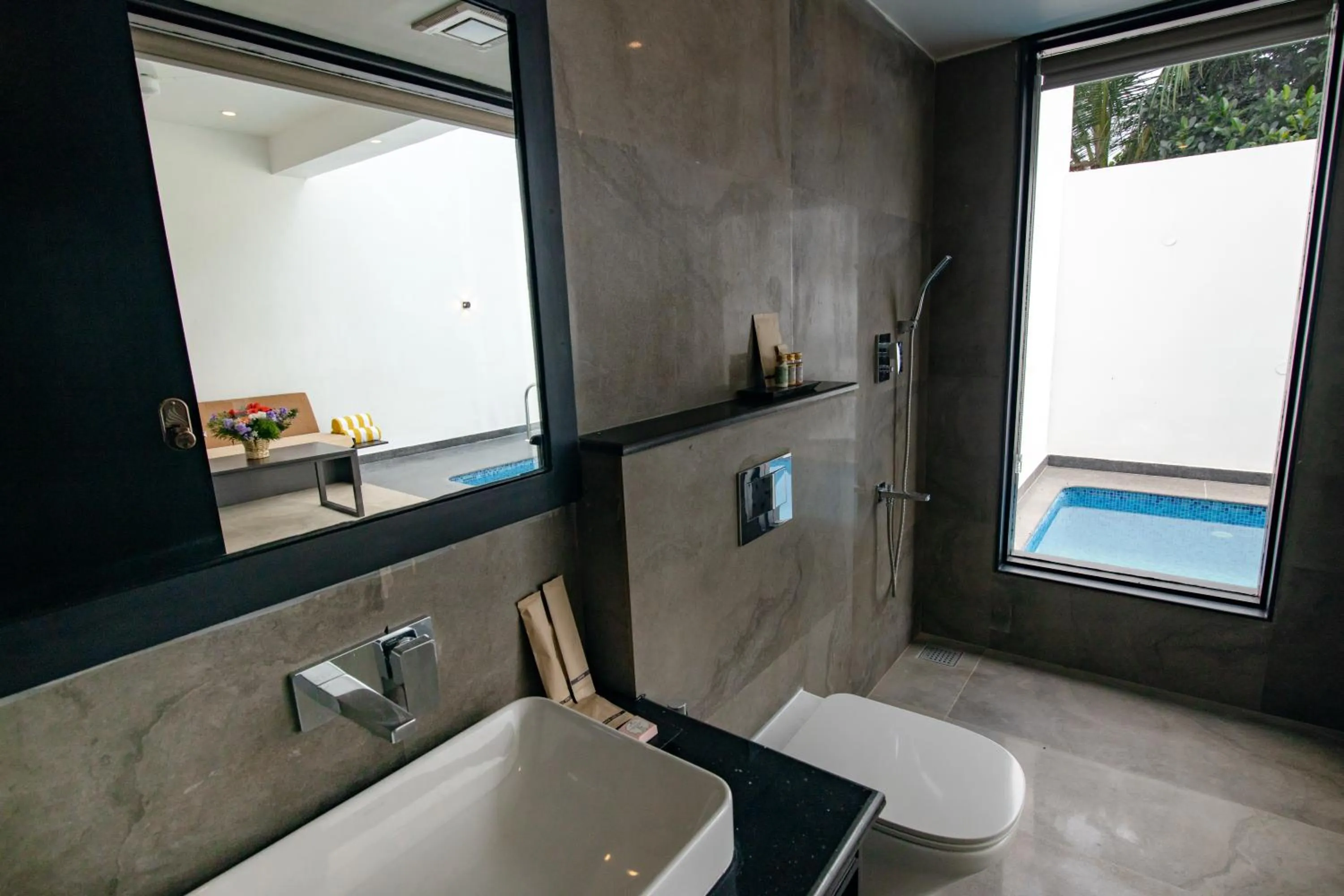 Bathroom in The Saravi Resort