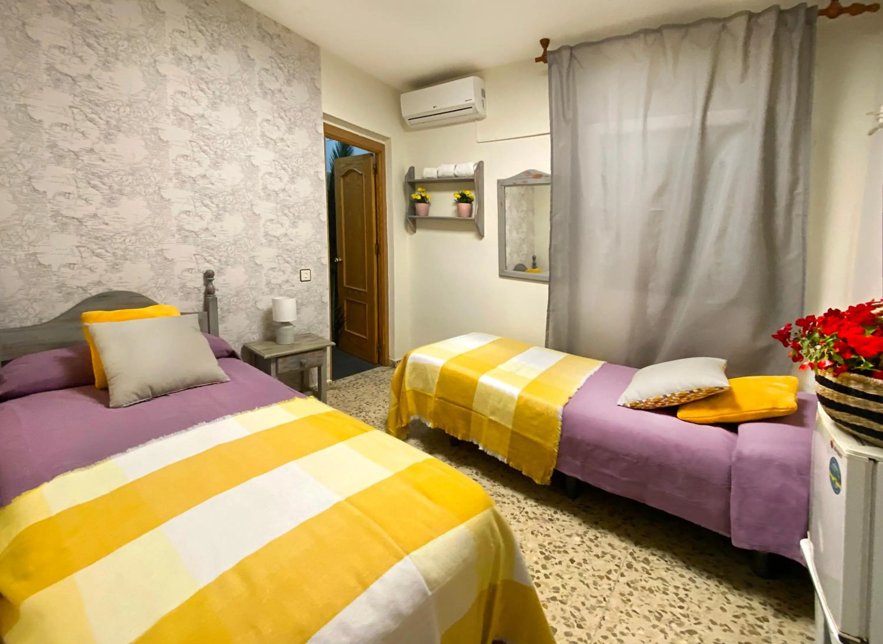 Bed in Hostal Azahara