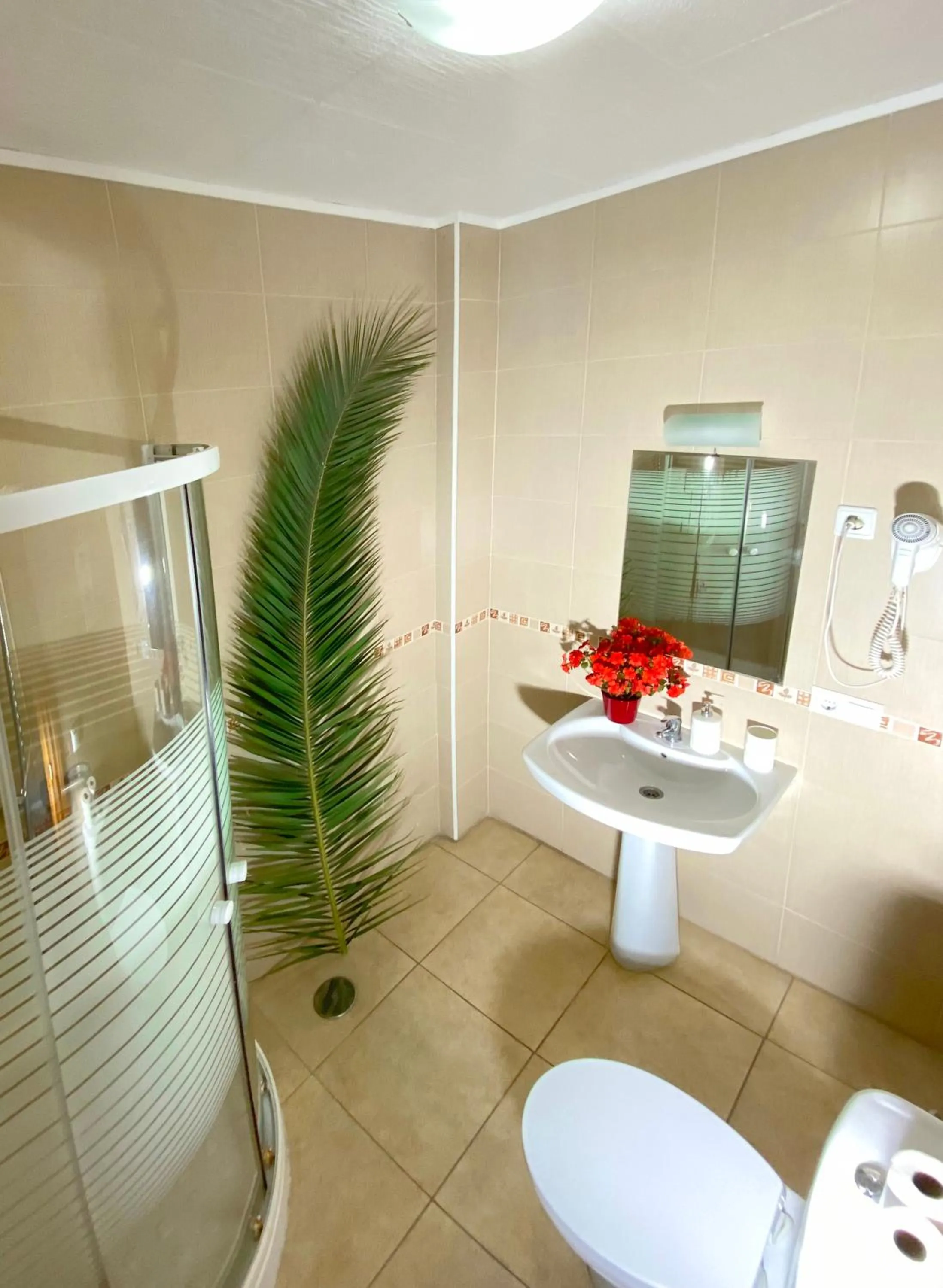 Bathroom in Hostal Azahara