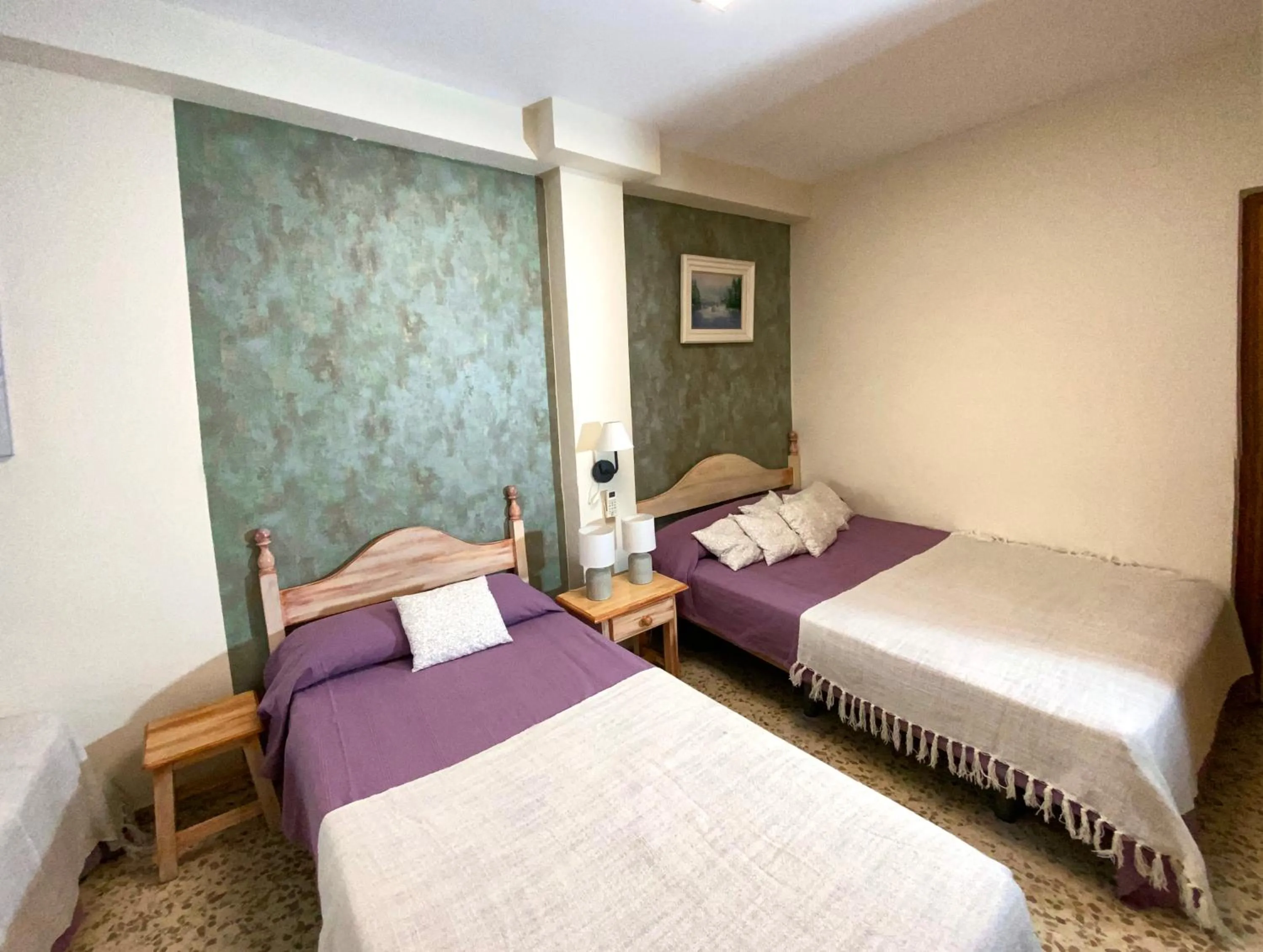 Bed in Hostal Azahara