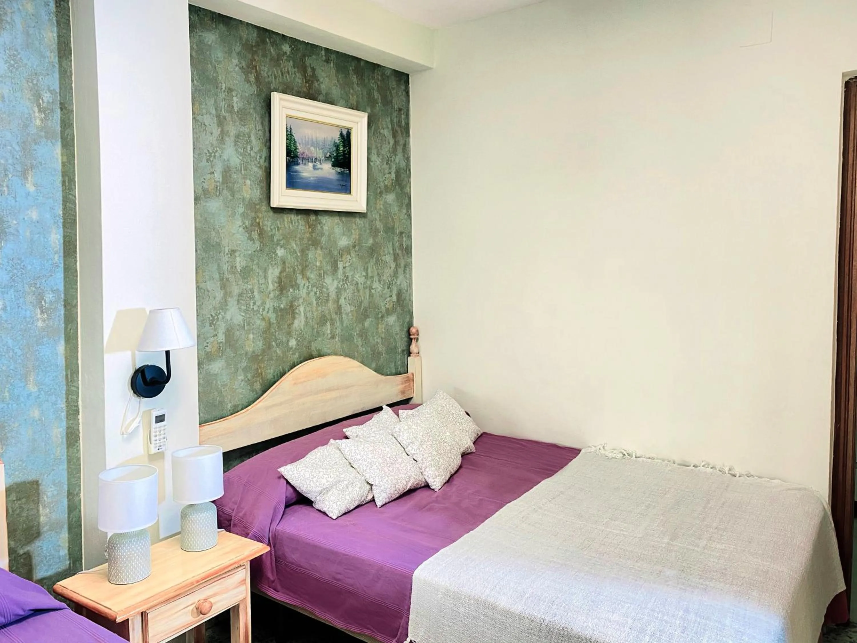 Bed in Hostal Azahara