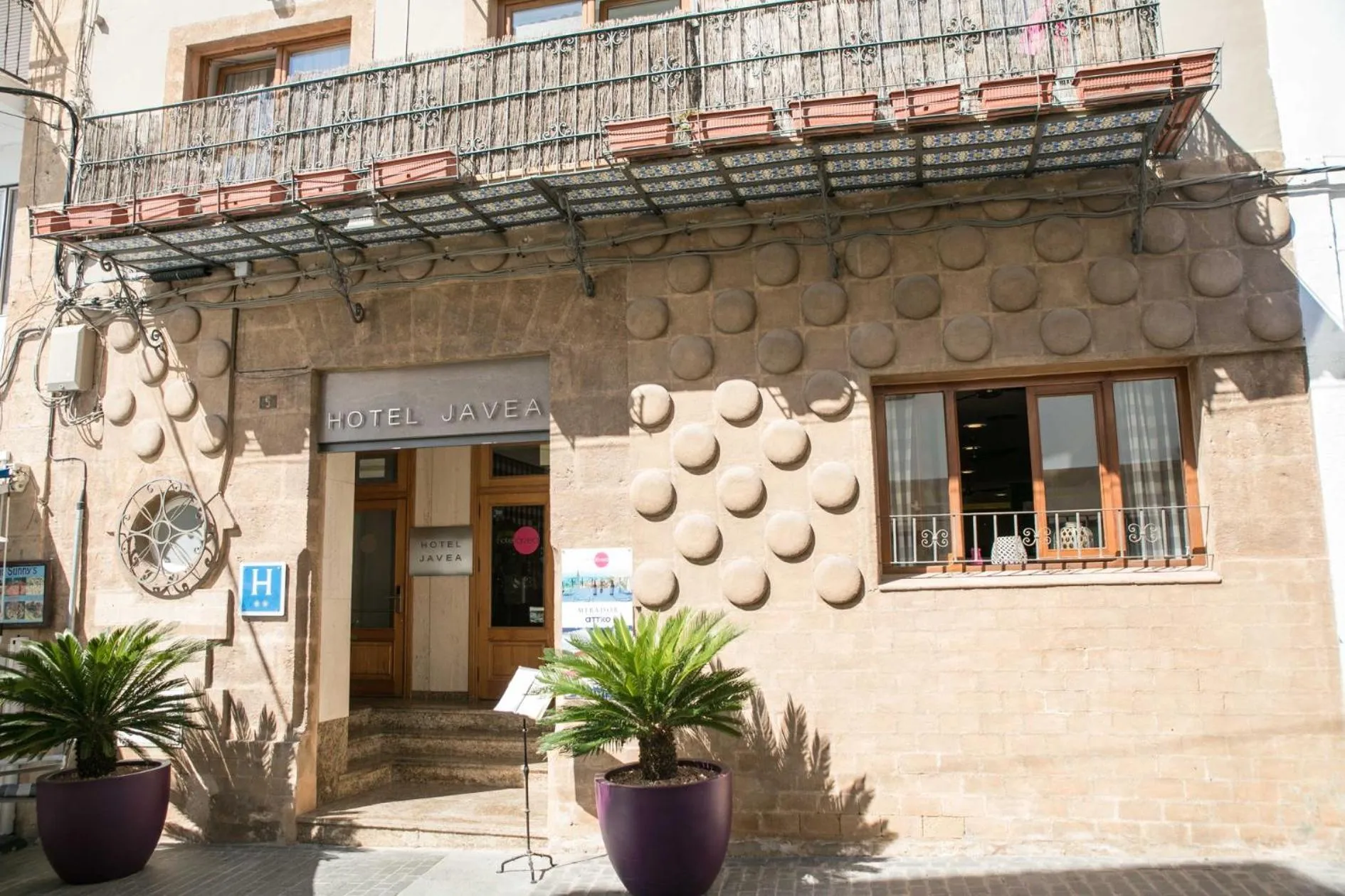 Facade/entrance in Hotel Jávea