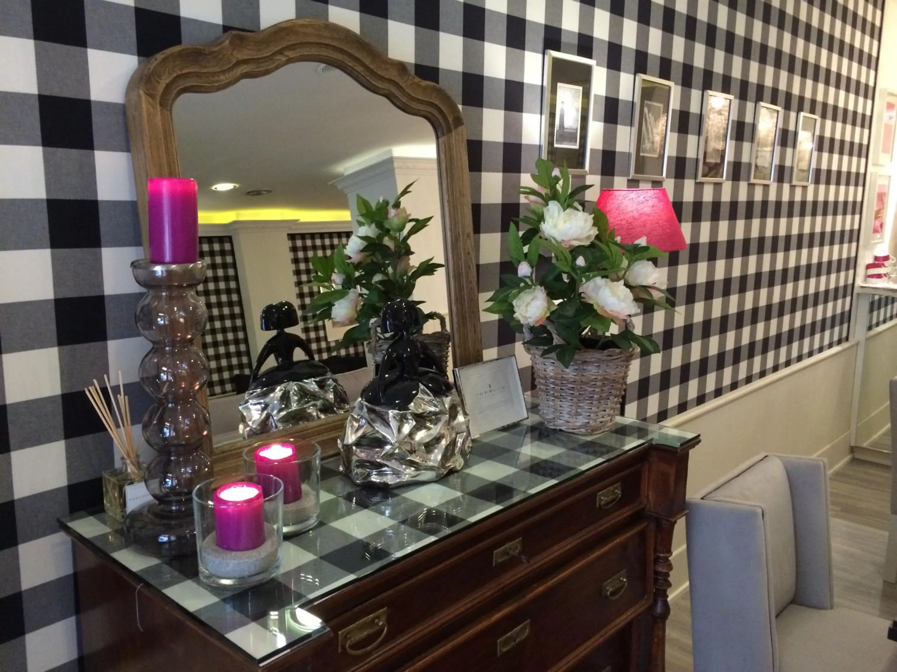 Decorative detail in Hotel Jávea