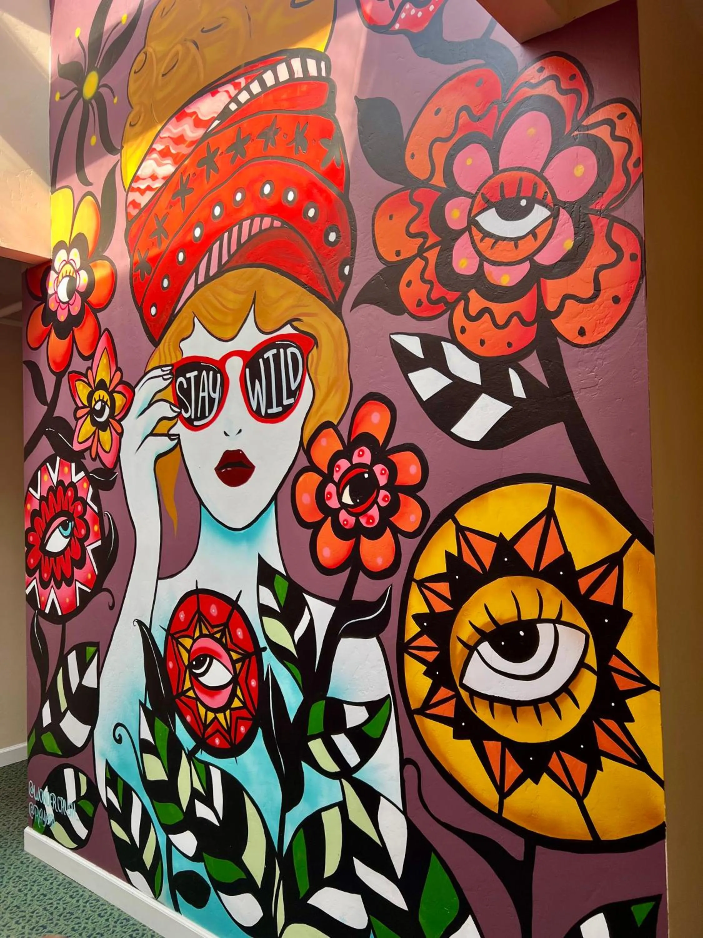 Decorative detail in Somerset Hotel