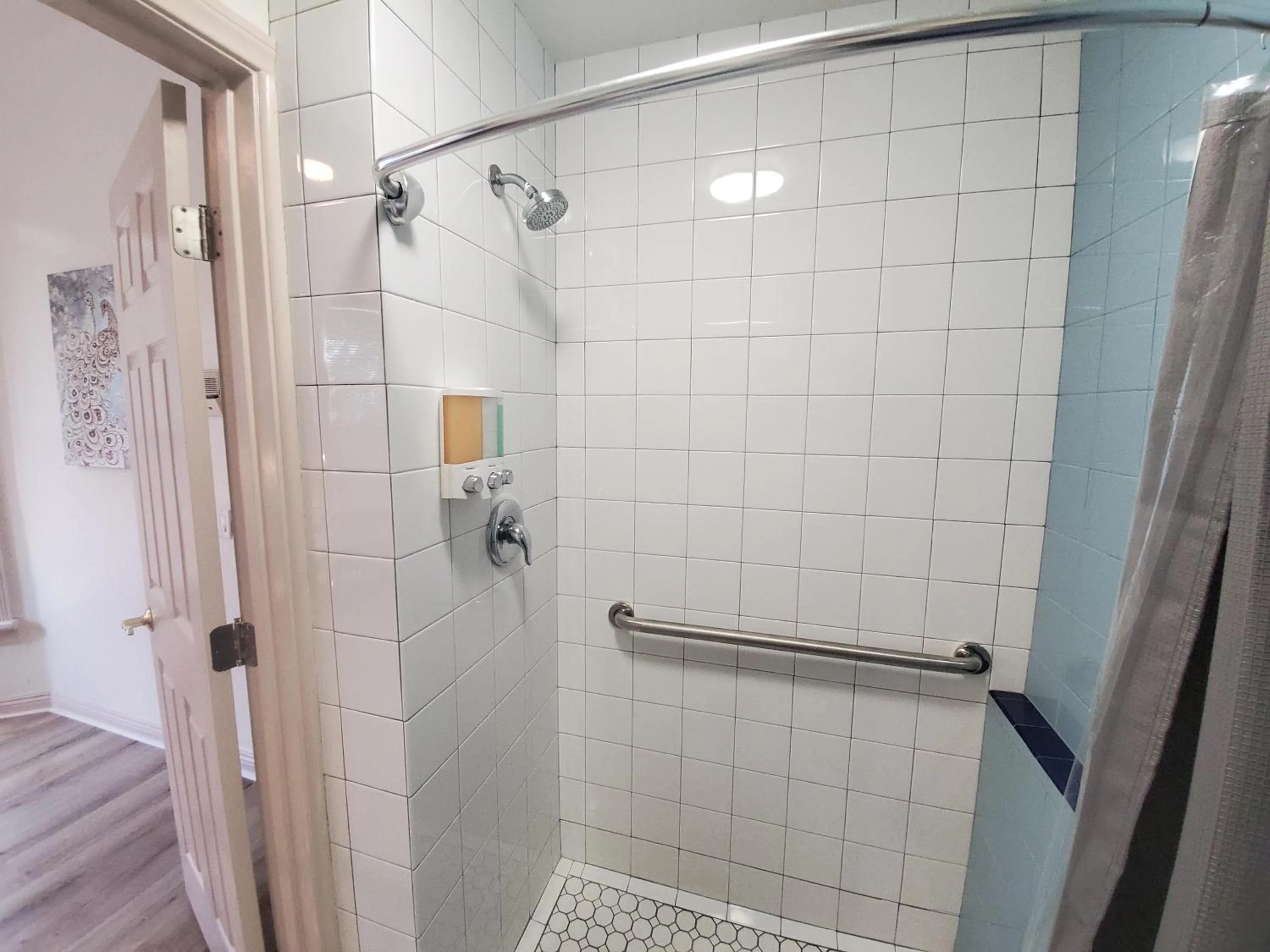 Shower in Somerset Hotel