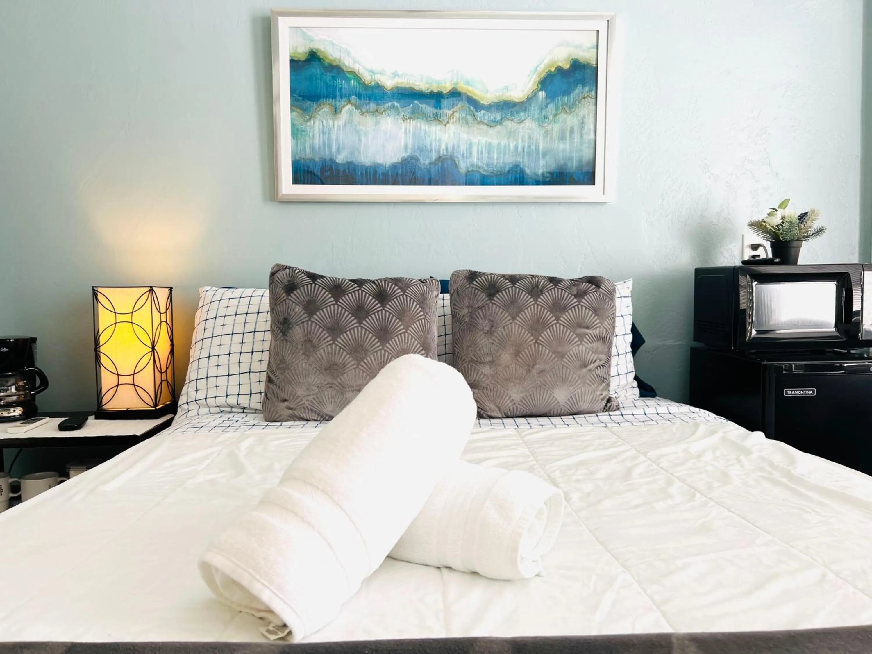 Bedroom in Somerset Hotel