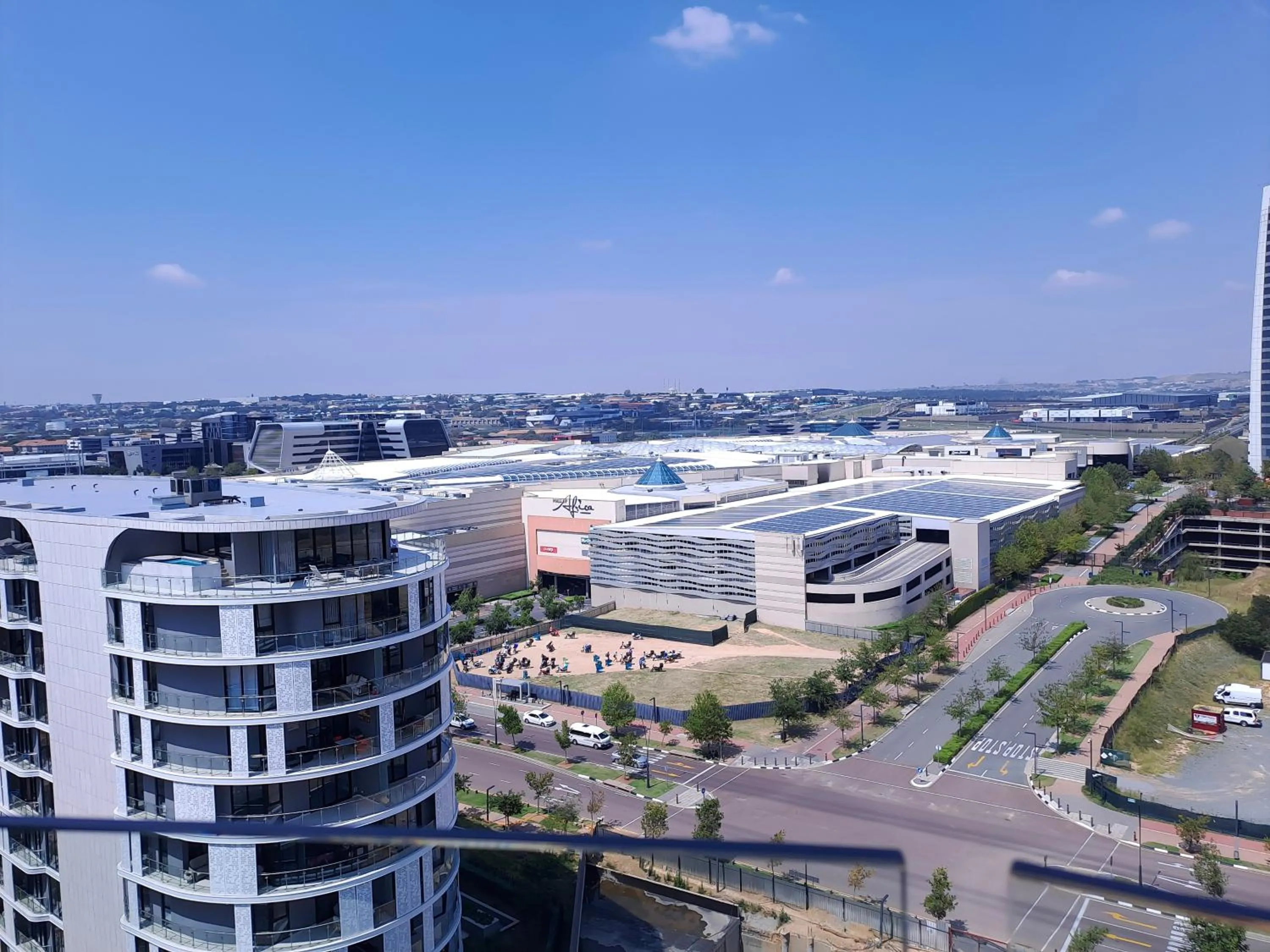 View (from property/room) in Executive Apartment at Ellipse Waterfall