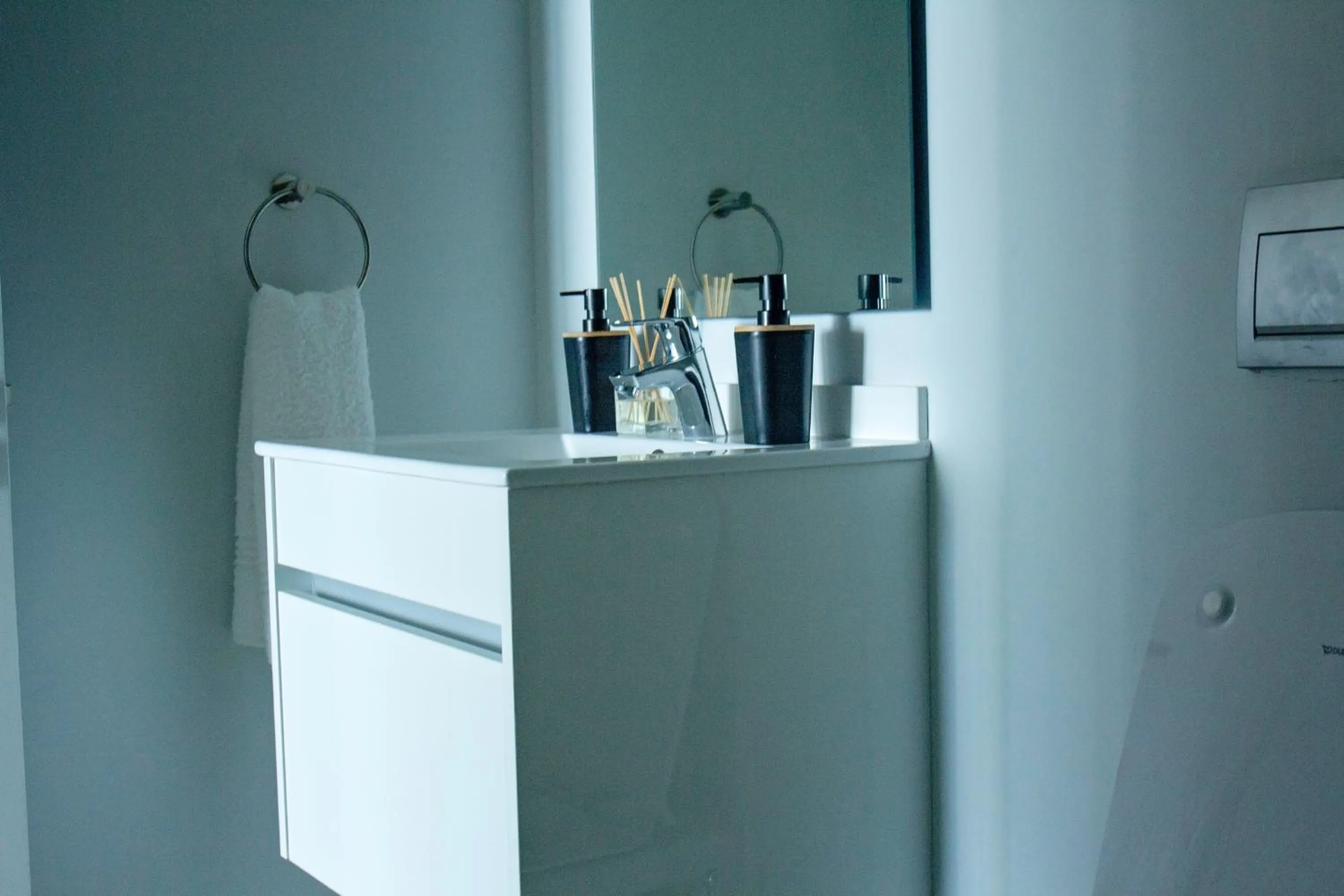 Bathroom in Executive Apartment at Ellipse Waterfall