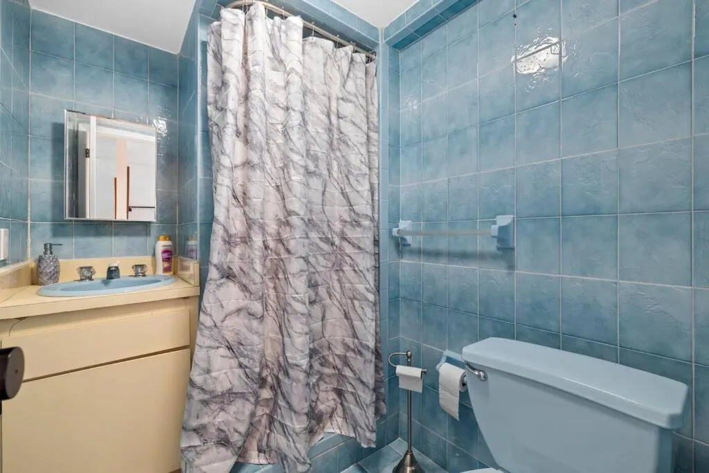 Bathroom in Little Havana Retreat - Newly remodeled Villa by Loan Depot Stadium!