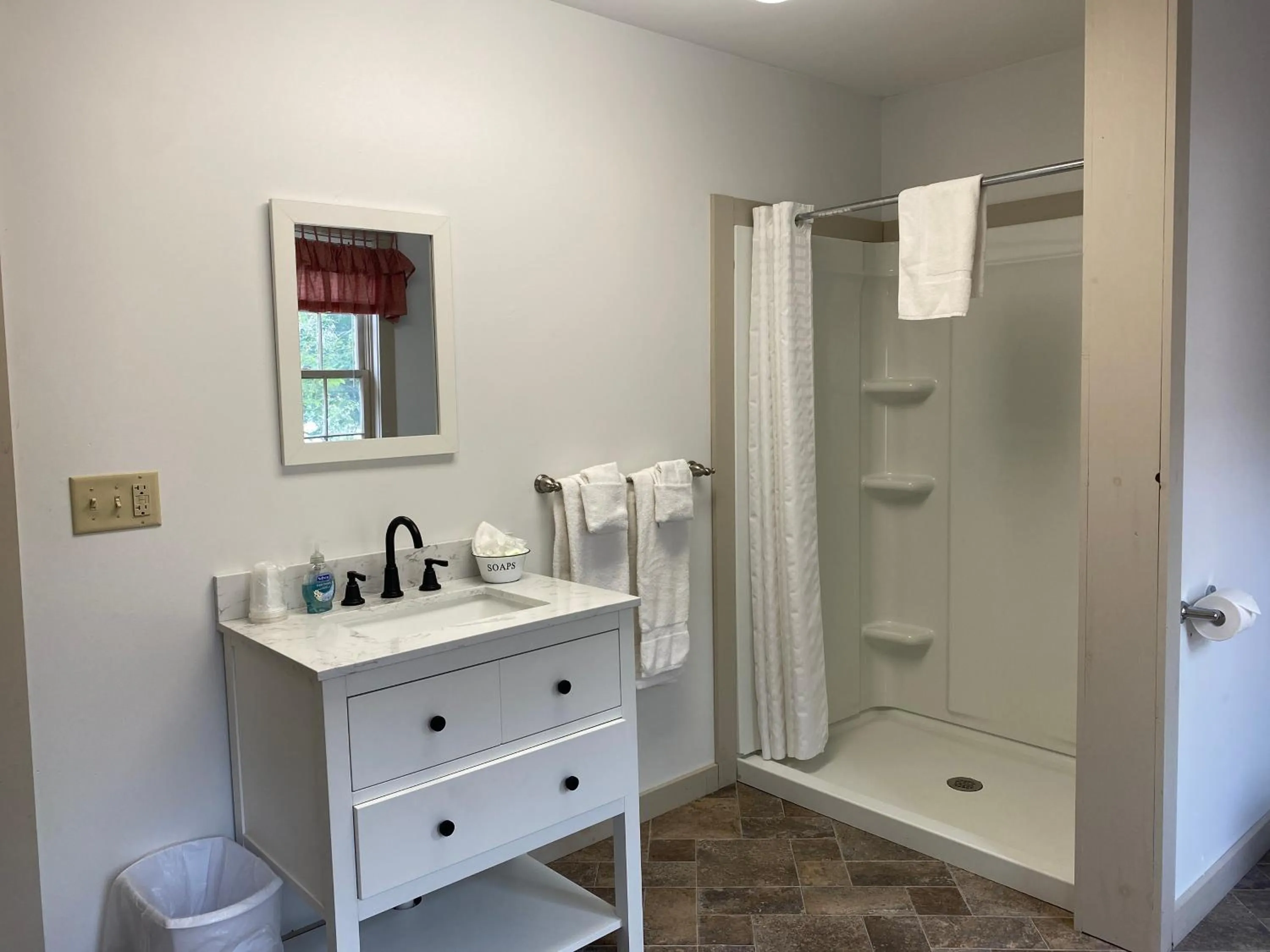 Bathroom in The Wildflower Inn