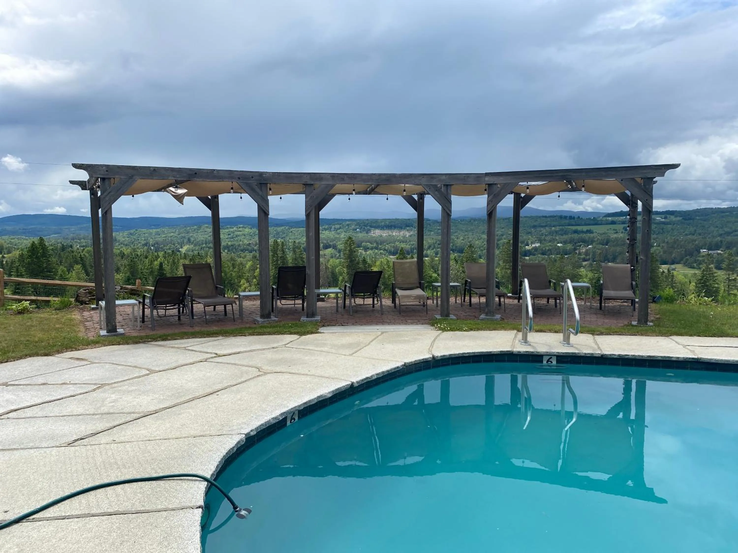 Swimming pool in The Wildflower Inn