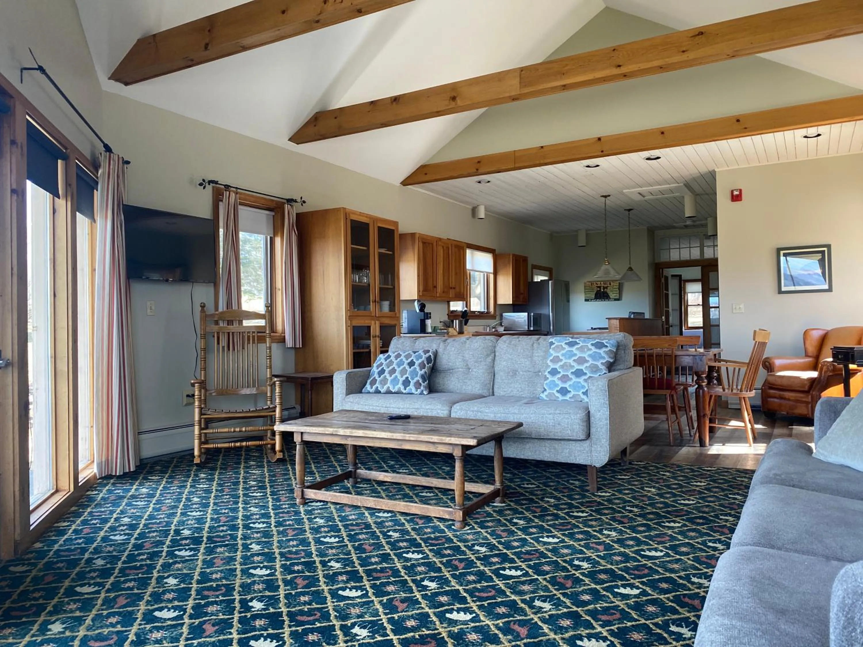 Living room in The Wildflower Inn