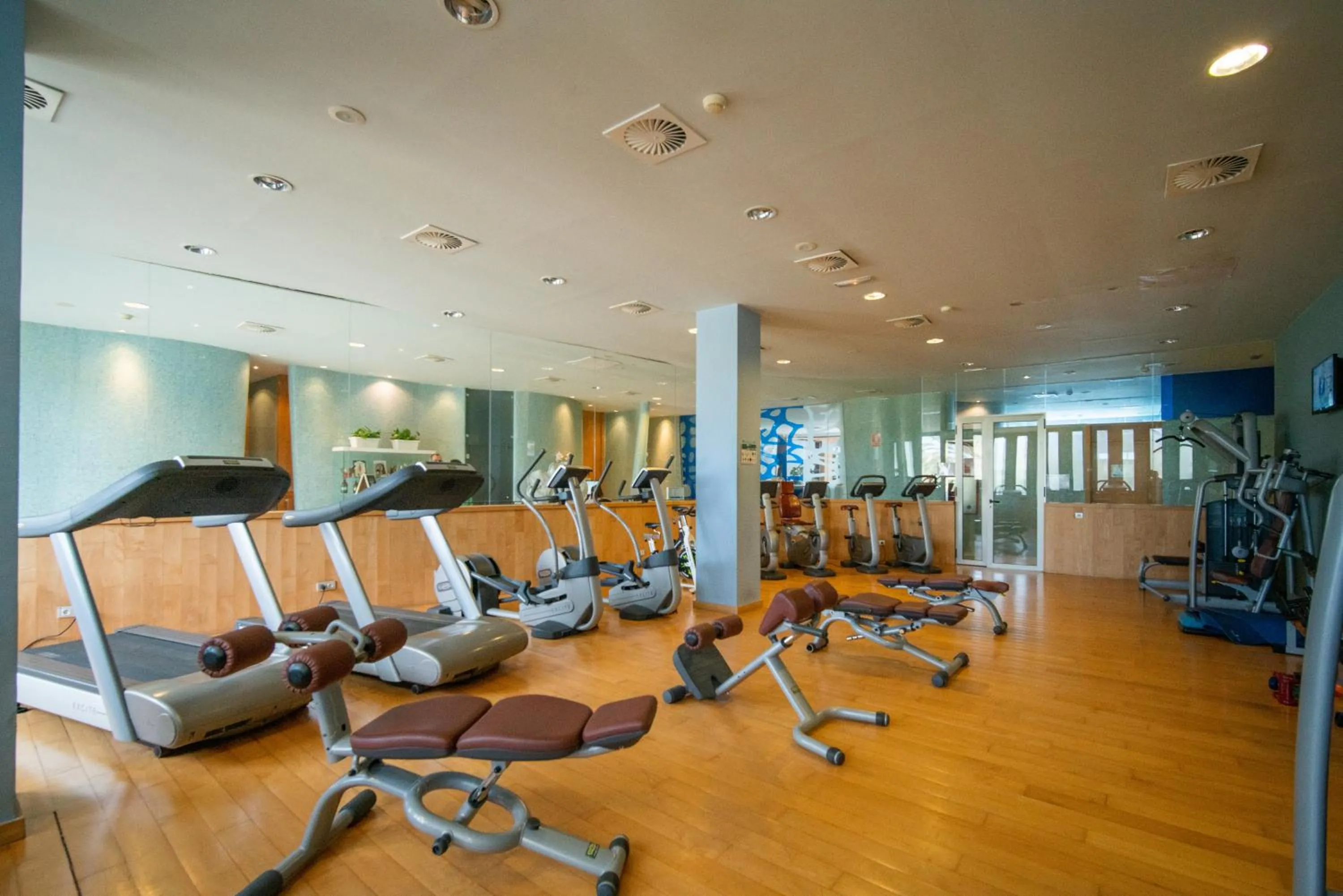 Fitness centre/facilities in Hotel Valle del Este