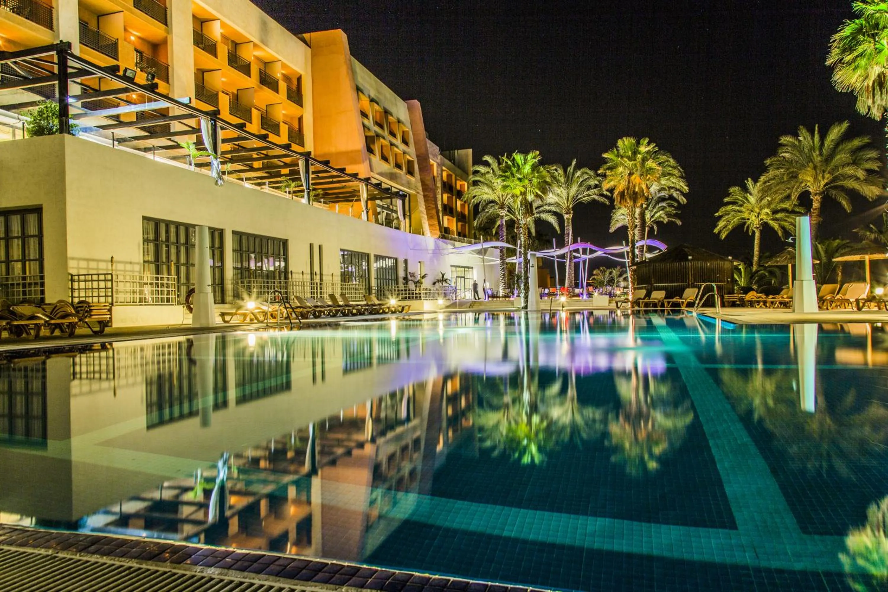 Swimming pool in Hotel Valle del Este