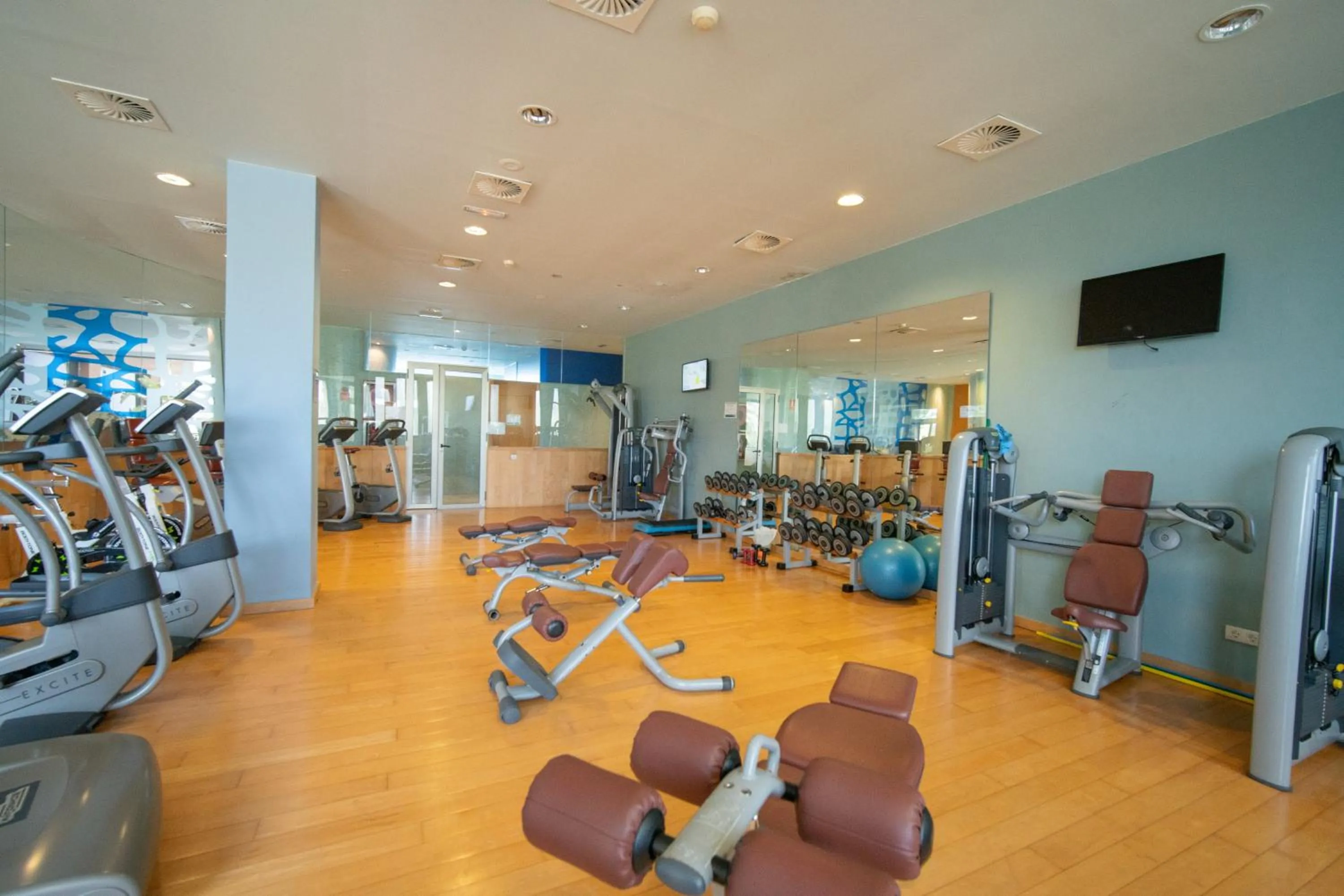 Fitness centre/facilities in Hotel Valle del Este