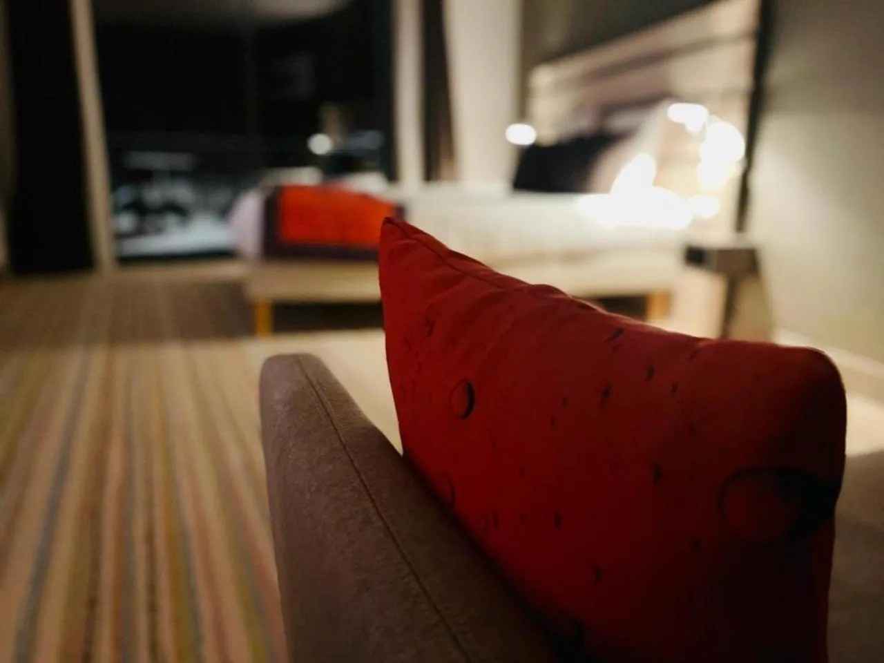 Bedroom in Au Coeur Des Bulles