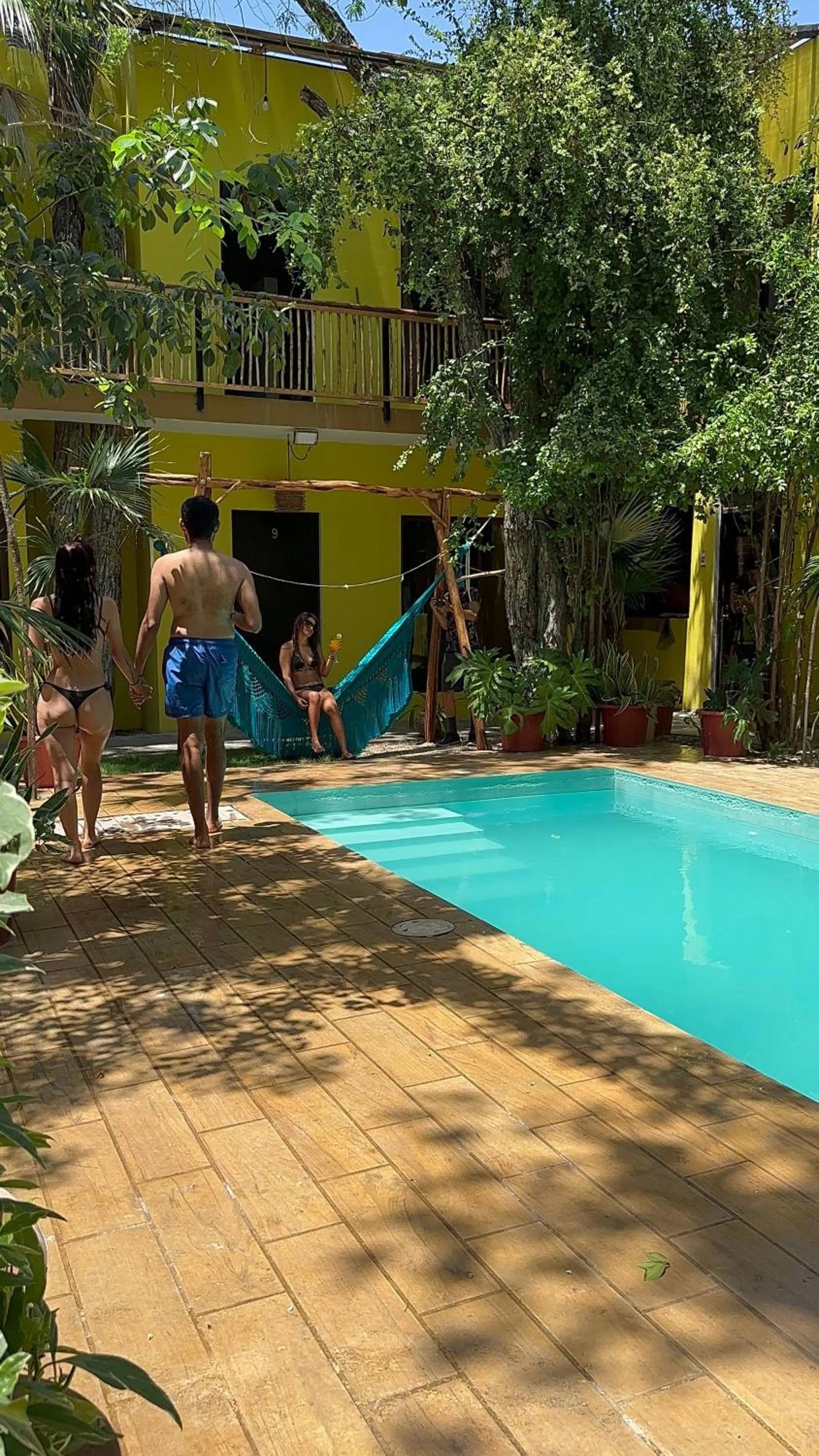 Swimming Pool in Hotel Carlitos Tulum 