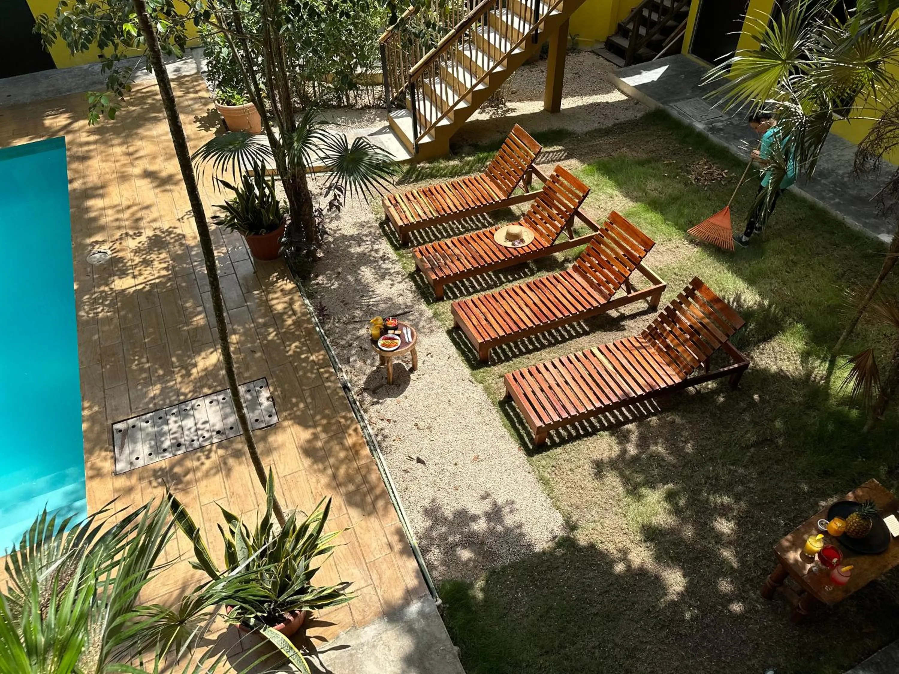 Bird's-eye View in Hotel Carlitos Tulum 
