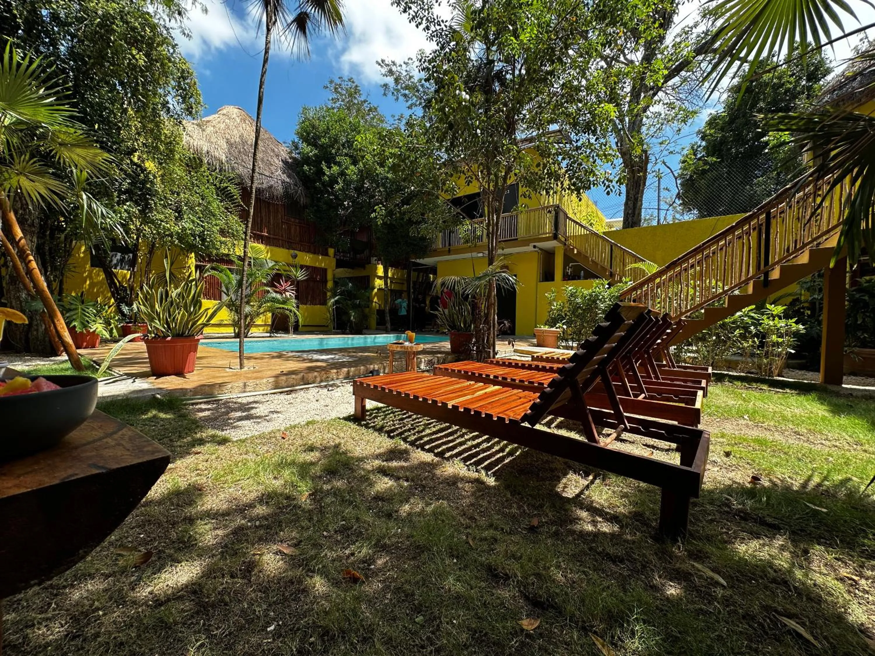 Swimming Pool in Hotel Carlitos Tulum 