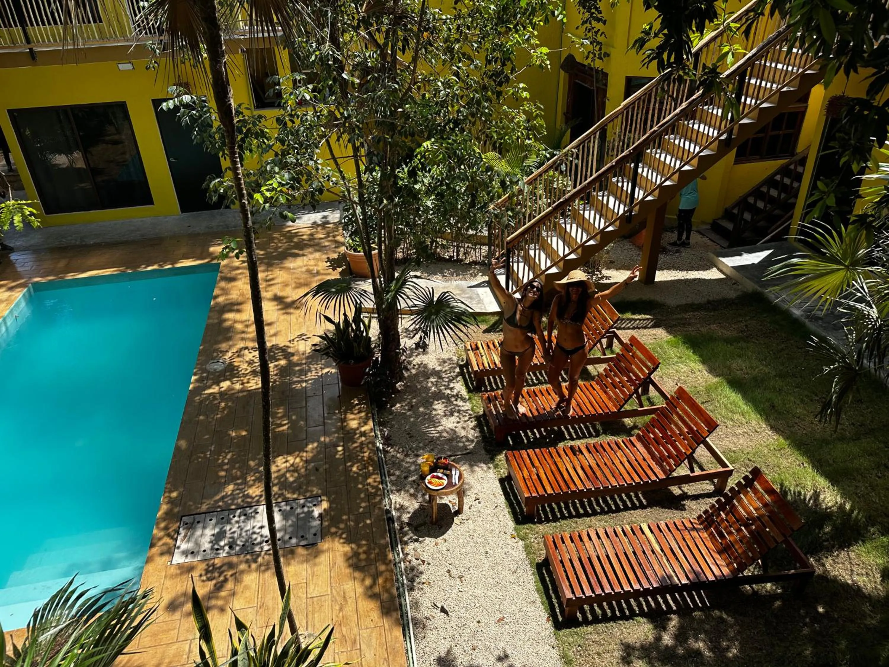 Pool View in Hotel Carlitos Tulum 