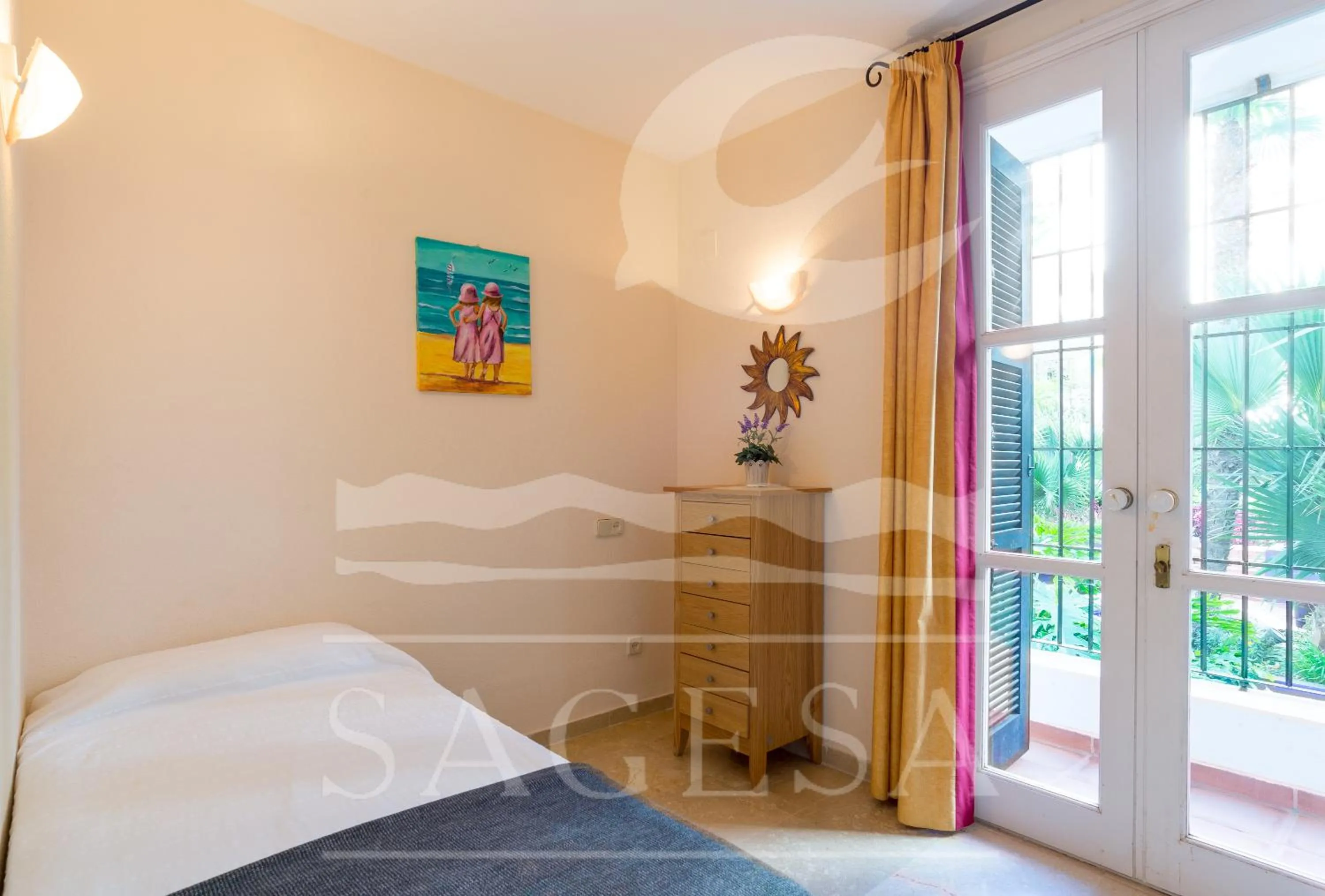 Bed in Jardines de las Golondrinas