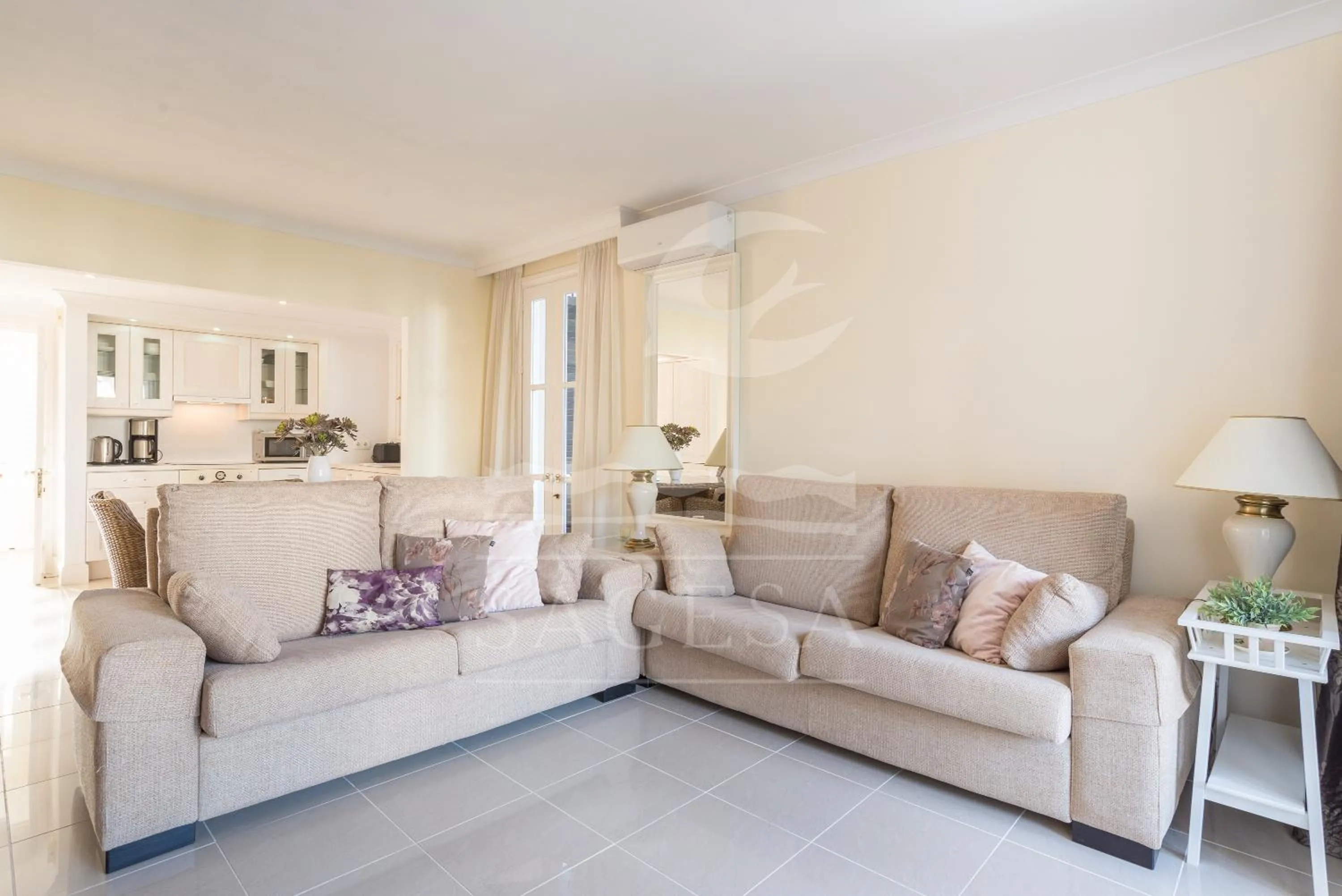 Living room in Jardines de las Golondrinas