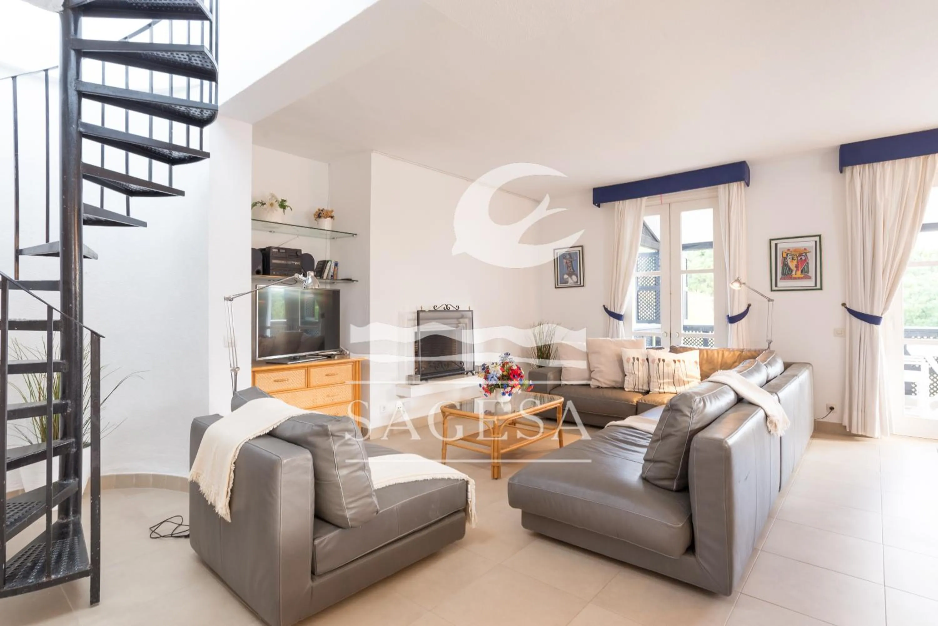 Living room in Jardines de las Golondrinas