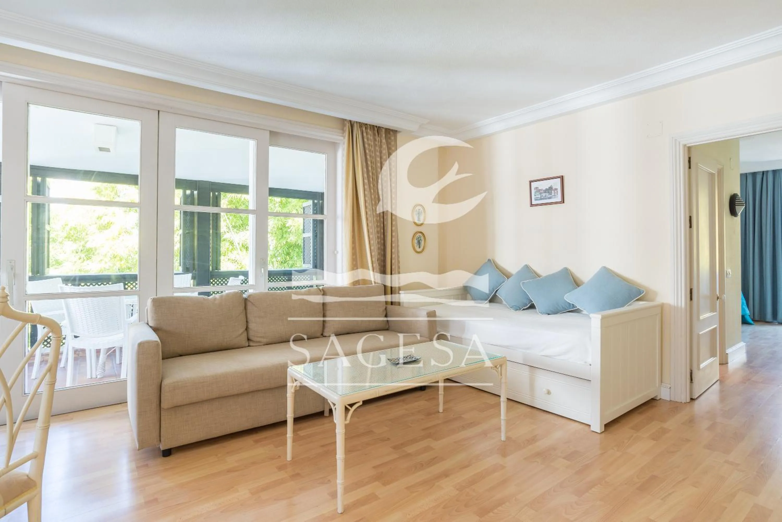 Living room in Jardines de las Golondrinas